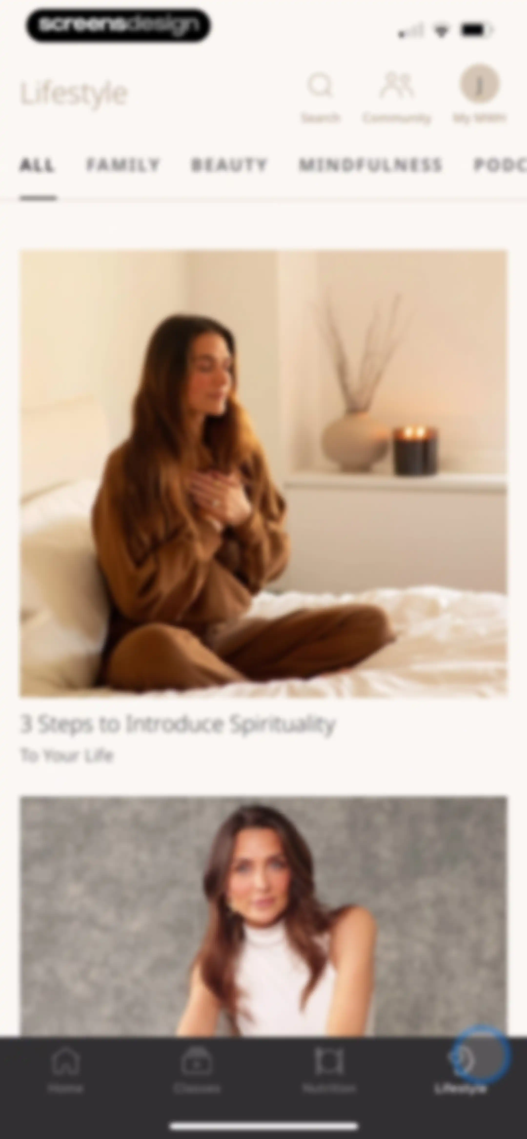 MWH: Fitness + Wellness screen 91