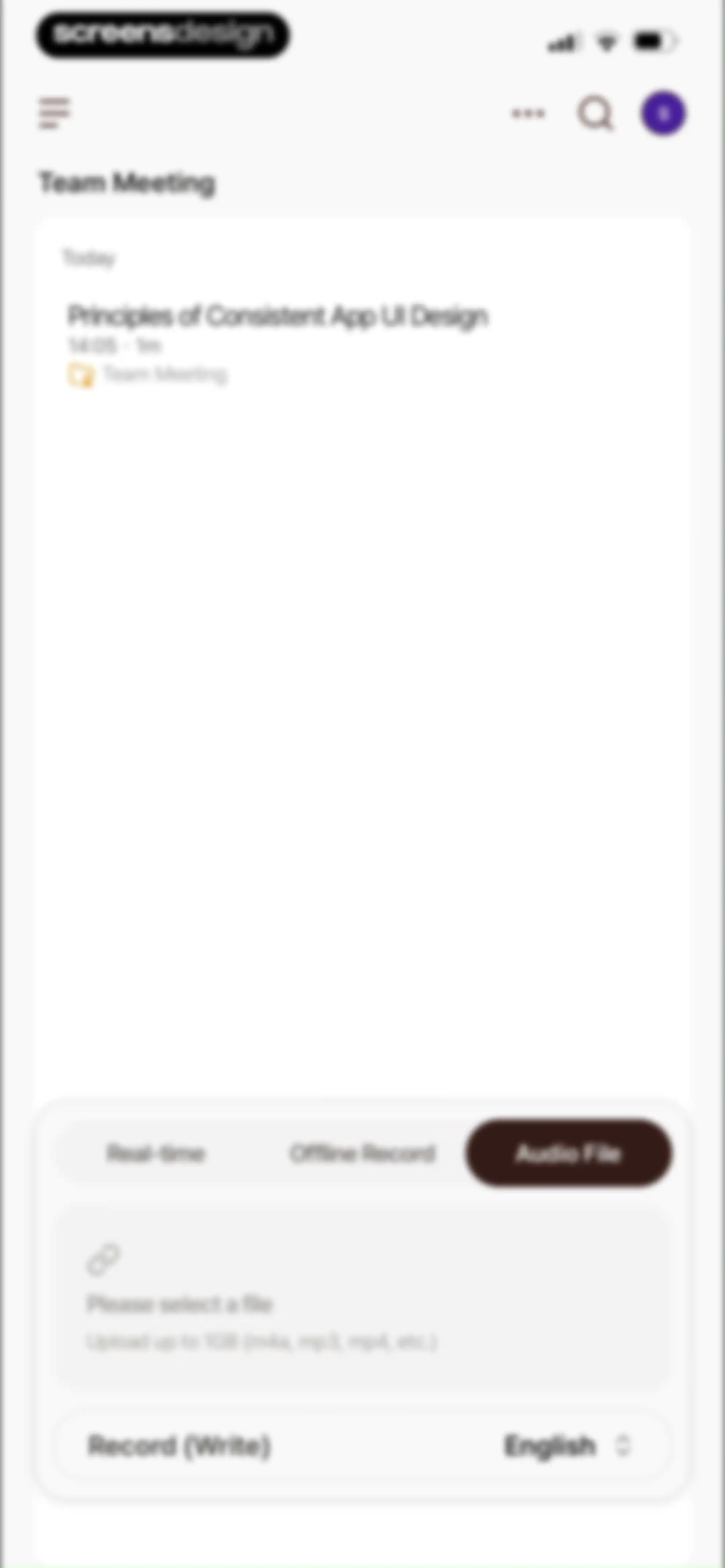 Tiro - AI Meeting Notes screen 61