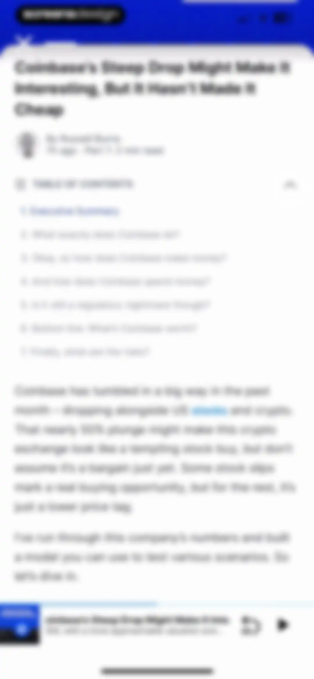 Finimize: Investing Insights screen 30