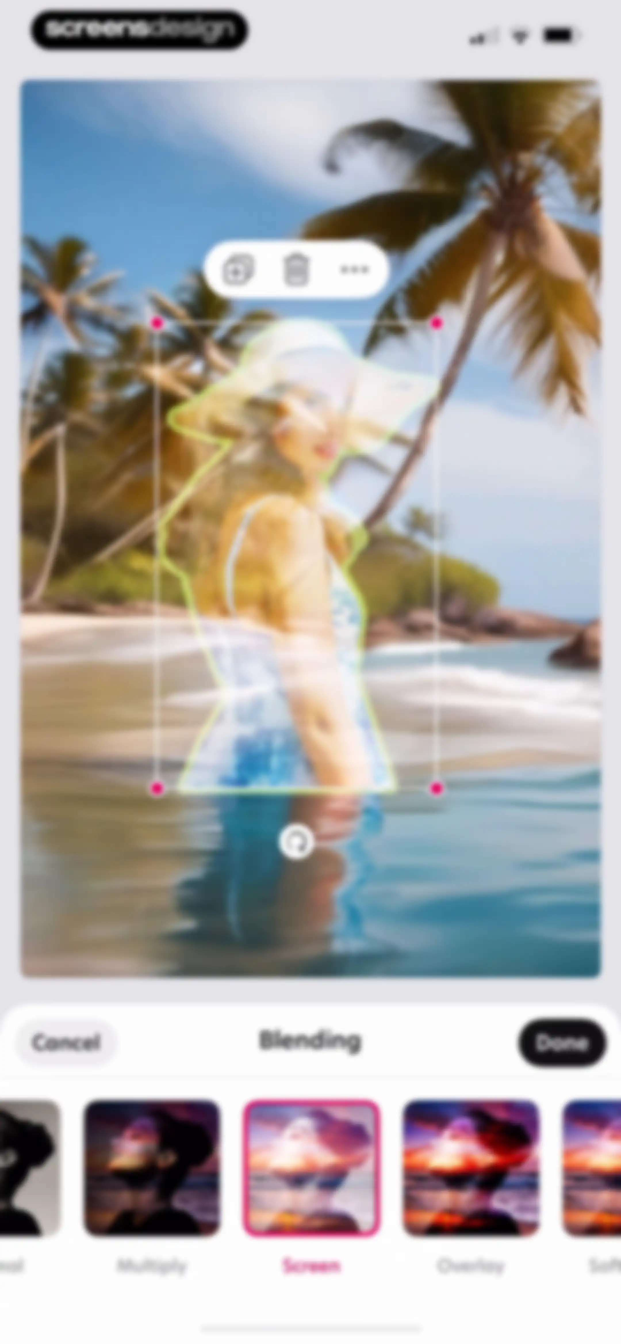 Bazaart AI Photo Editor Design screen 92