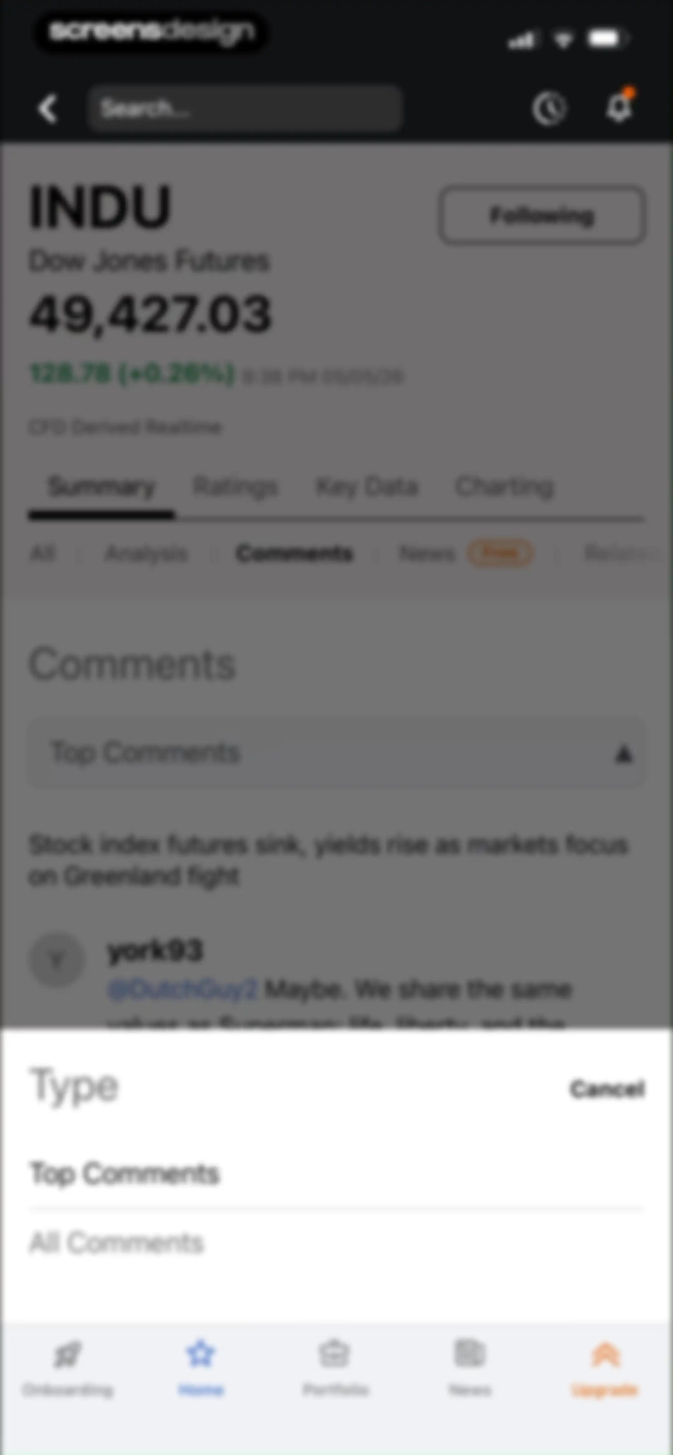 Seeking Alpha: News & Analysis screen 45