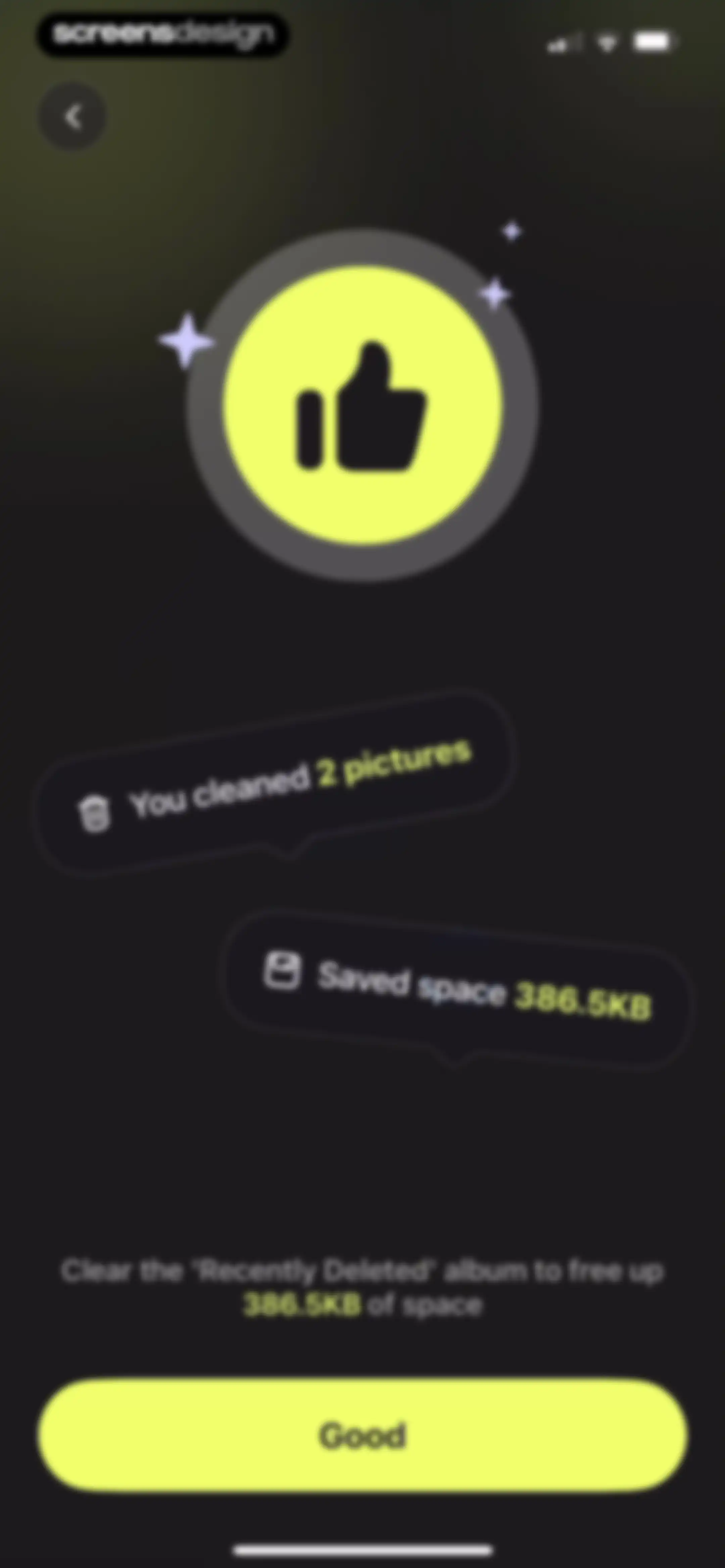 Lumi Cleaner: storage cleaner screen 19