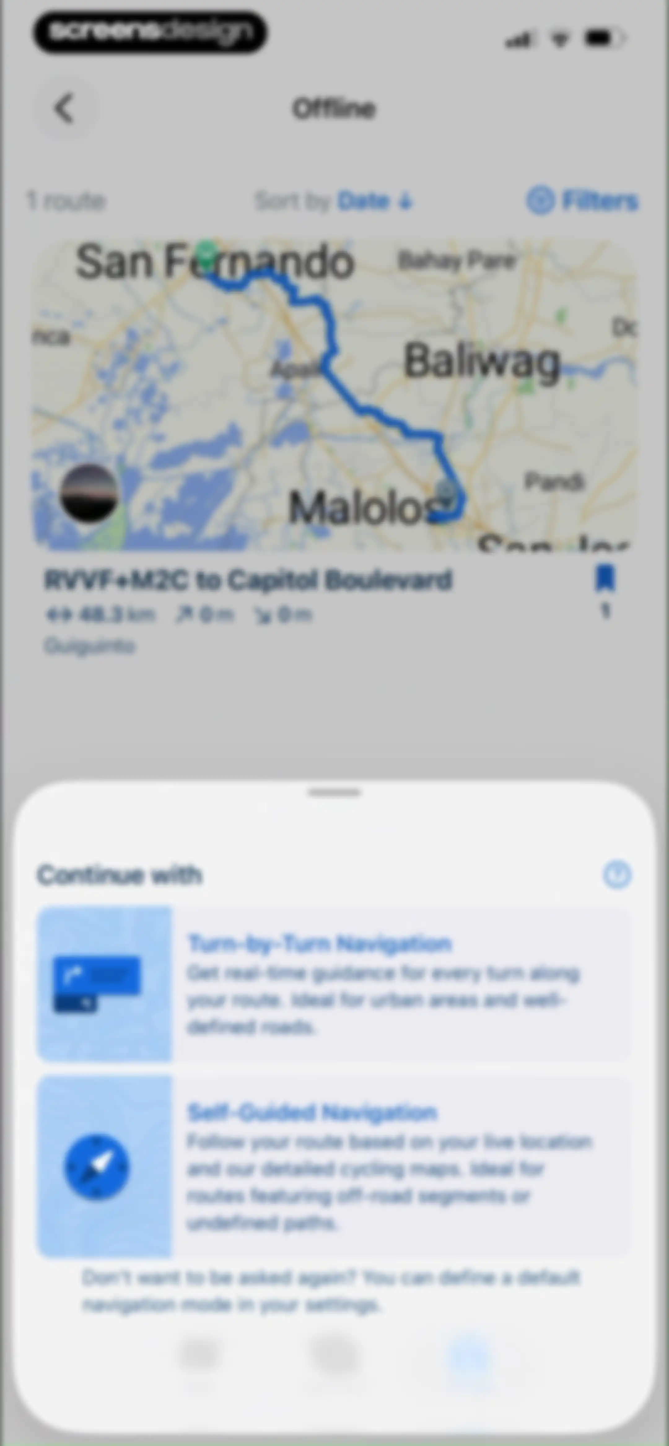 Bikemap: Bicycle Tracker & GPS screen 103