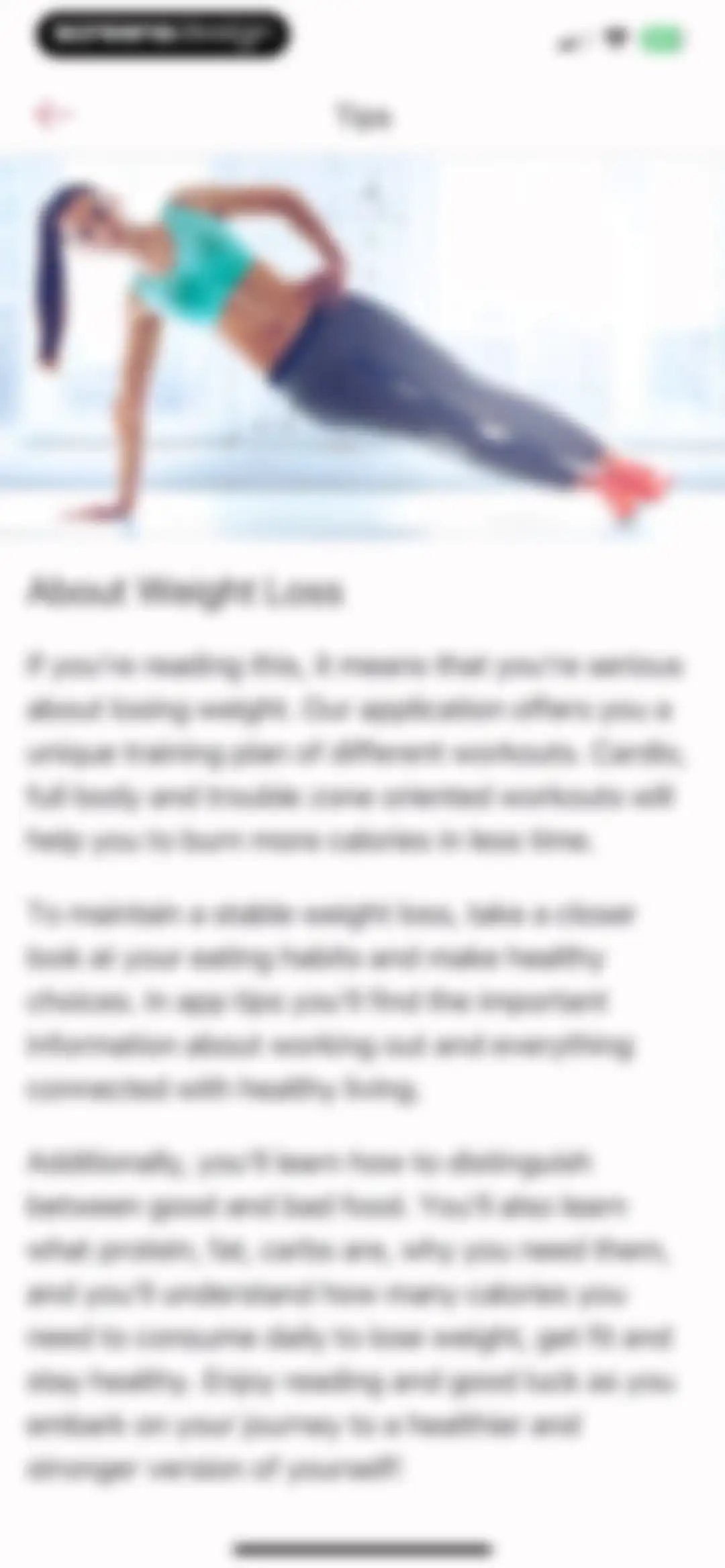 Home Fitness for Weight Loss screen 84