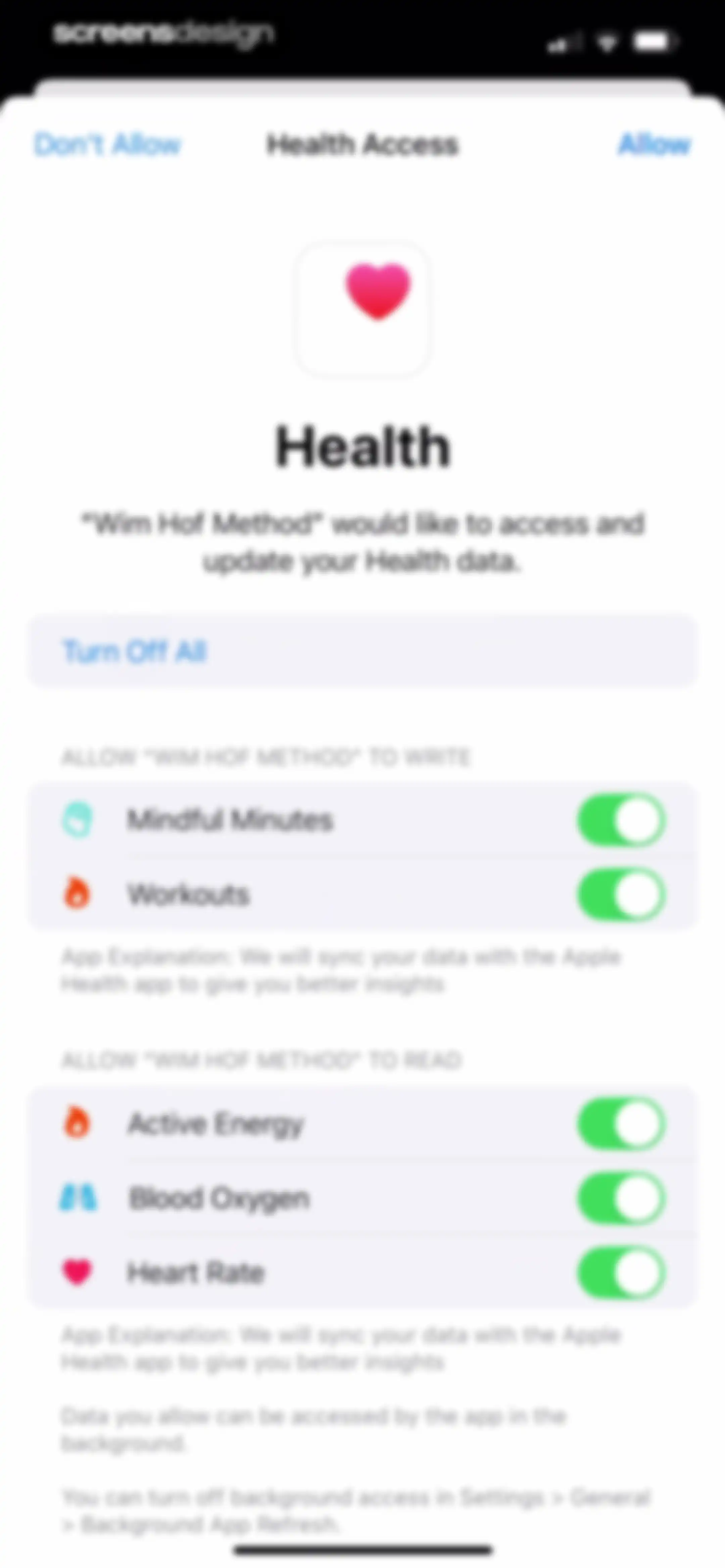 Wim Hof Method: Breathwork screen 23