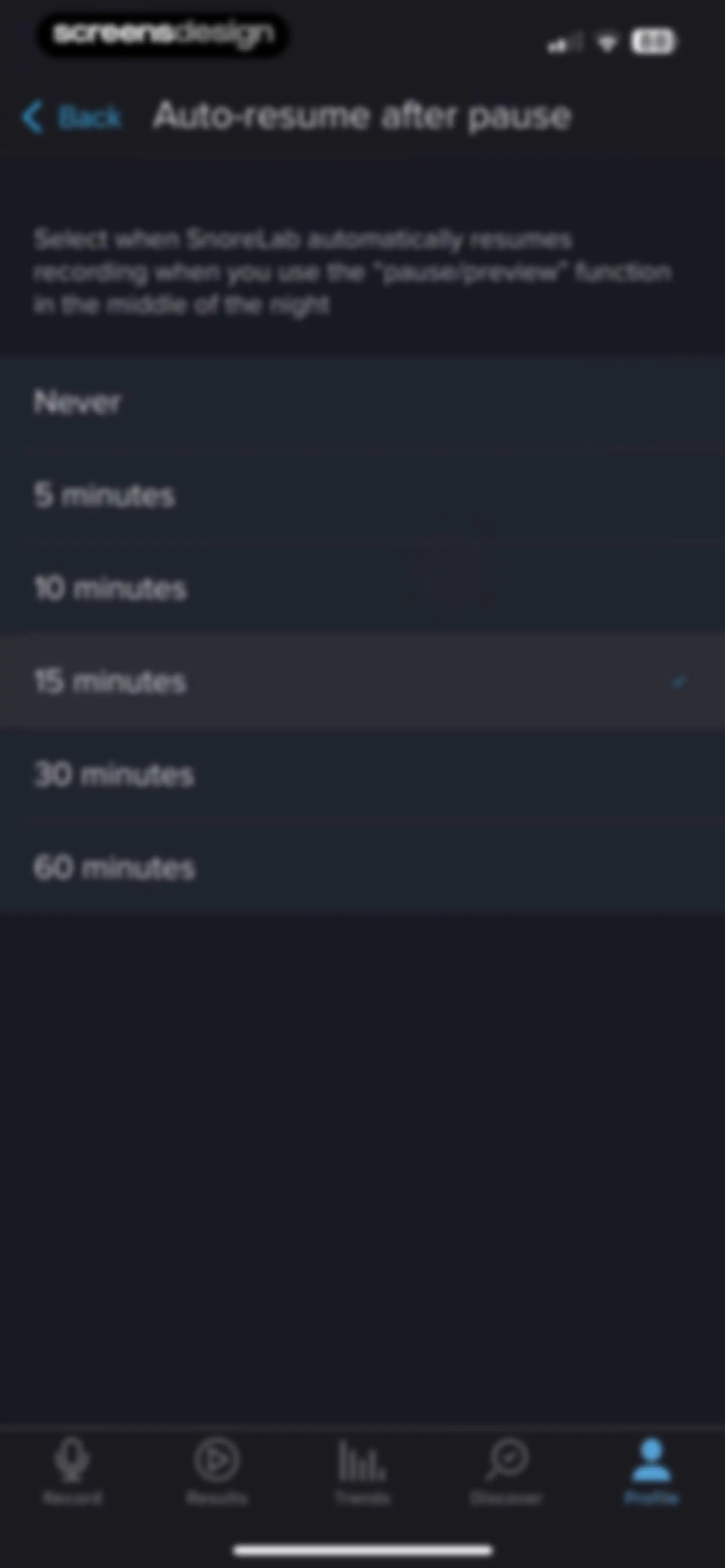 SnoreLab : Record Your Snoring screen 70