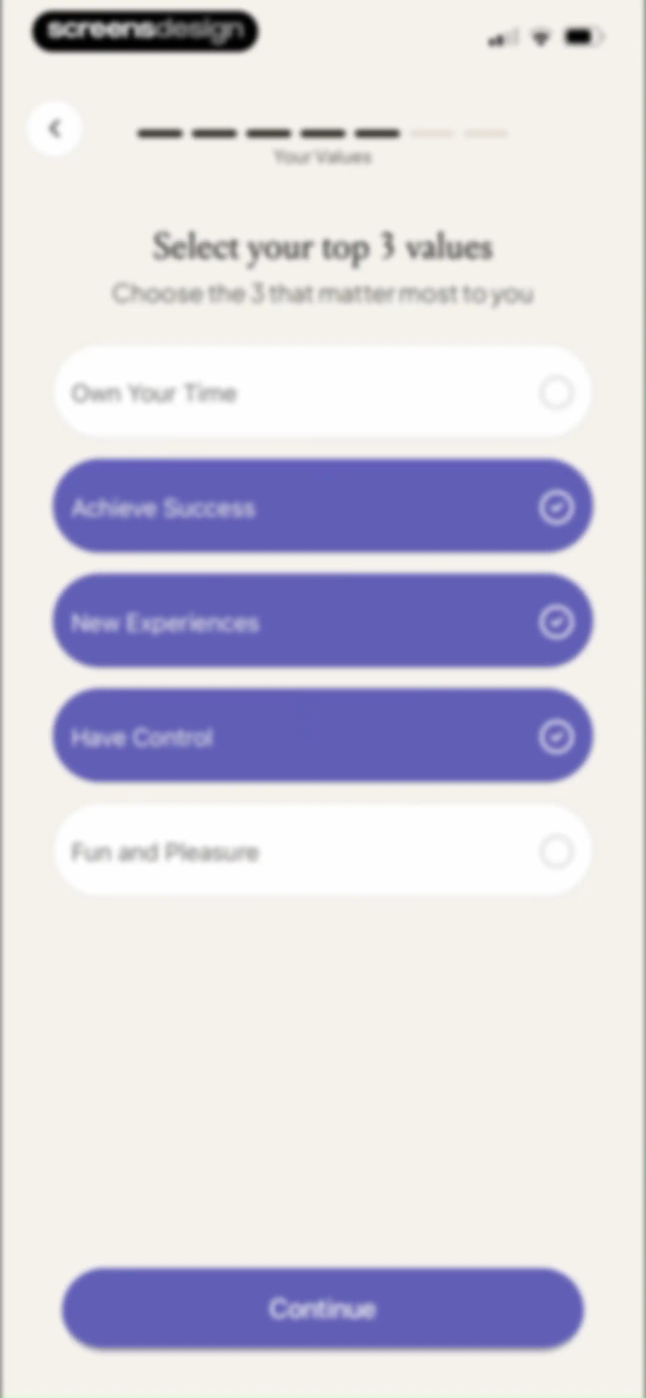 Purpose: AI Mentor & Coach screen 33