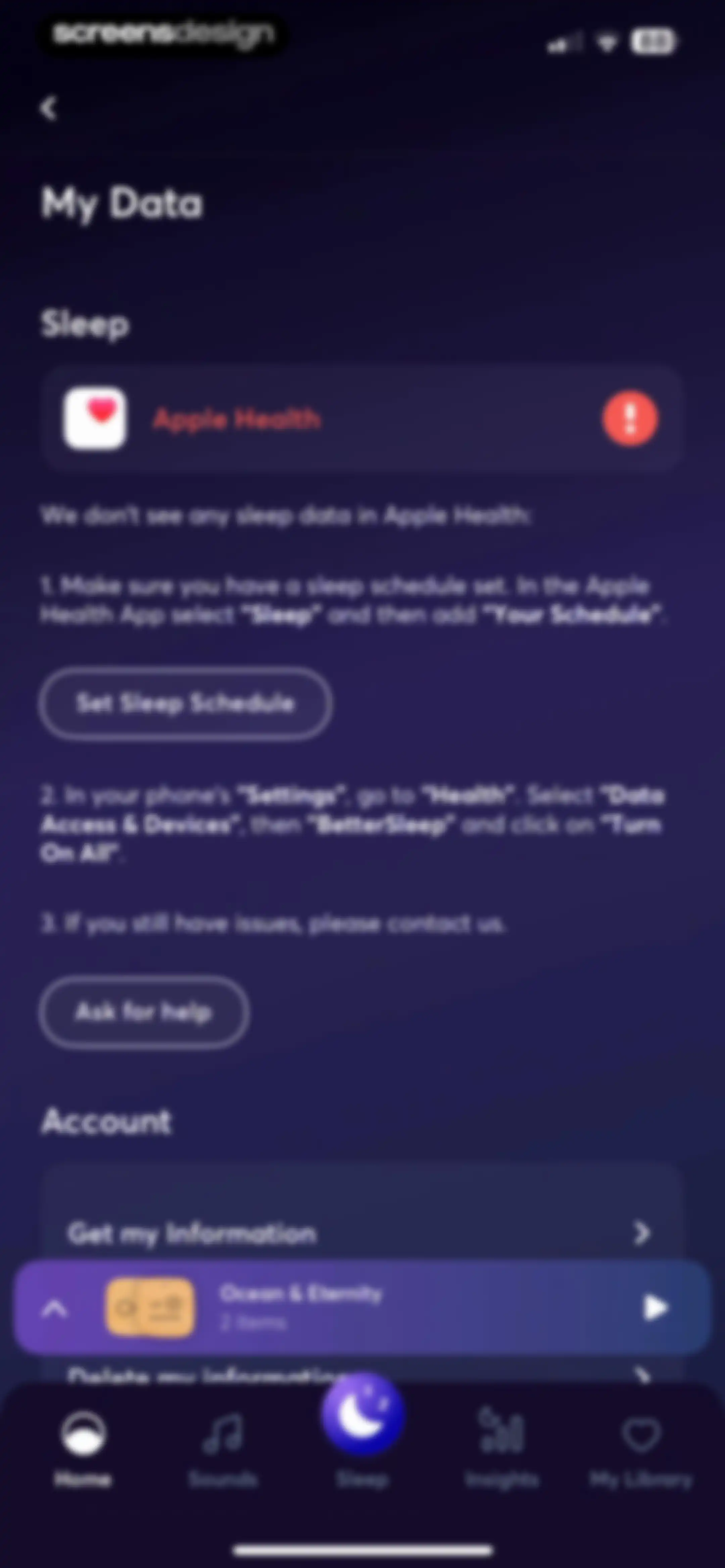 BetterSleep: Relax and Sleep screen 169