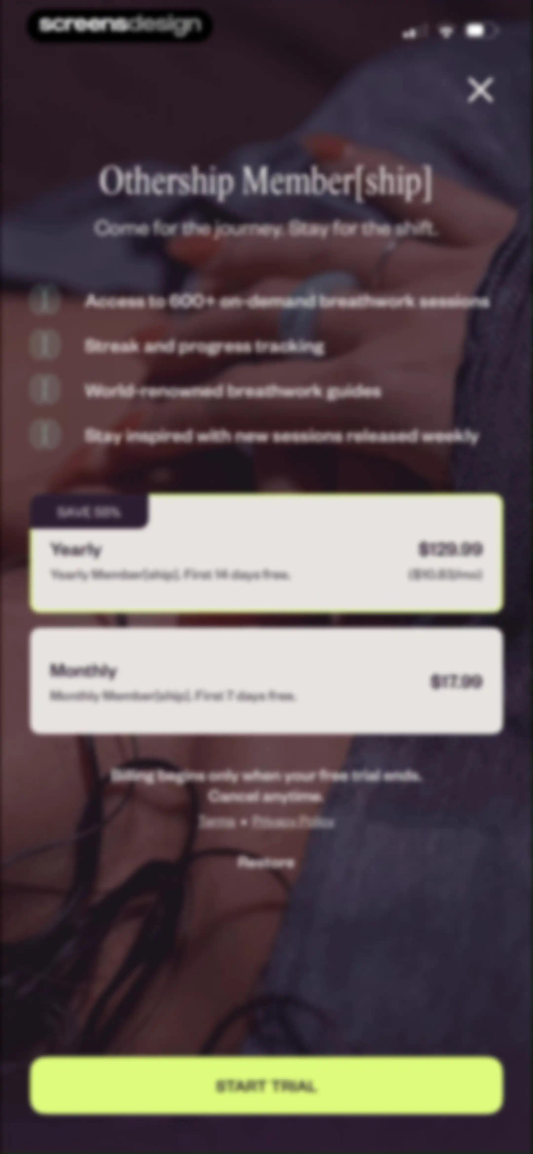 Othership: Guided Breathwork screen 18