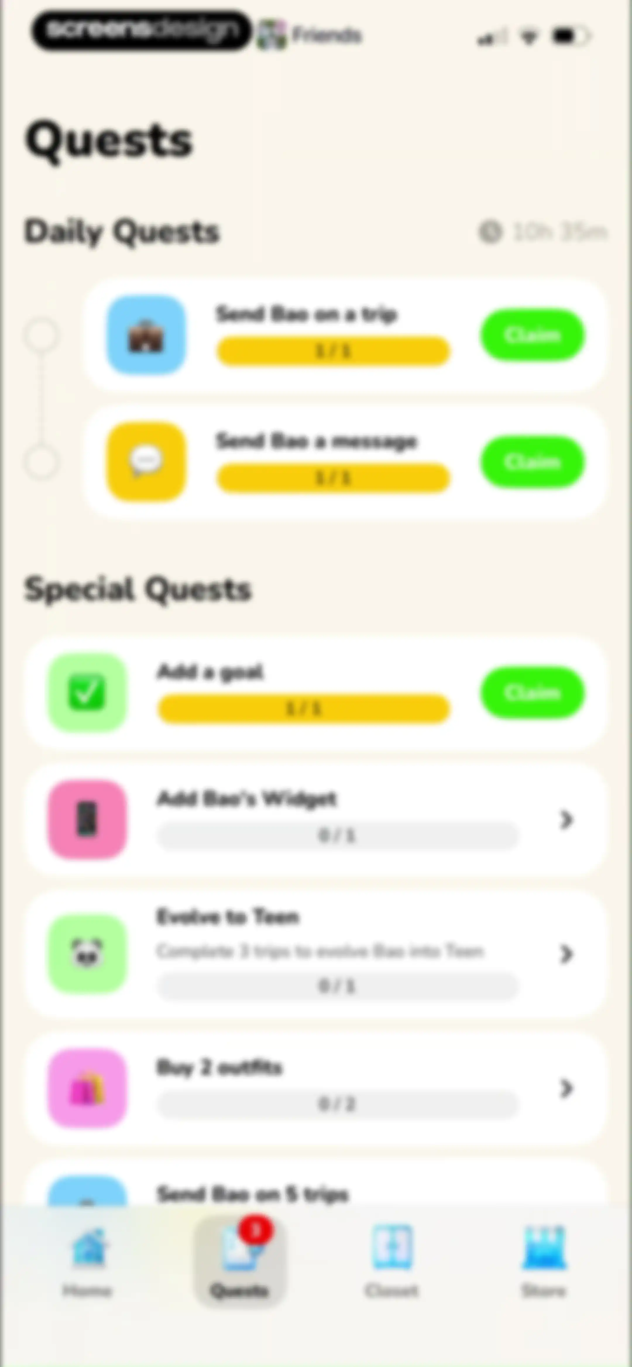 Friends – Pengu, Bao & Mellow screen 111