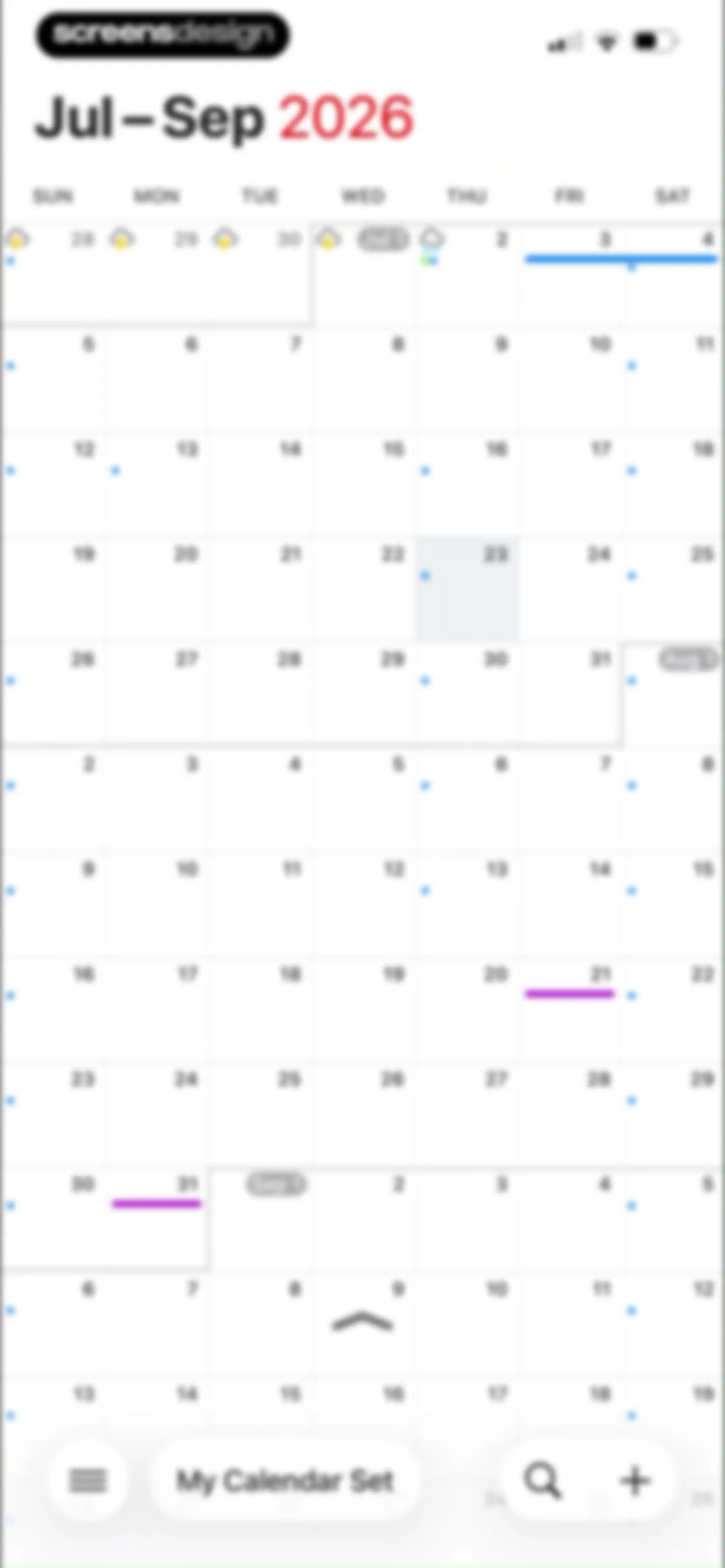 Fantastical Calendar screen 70