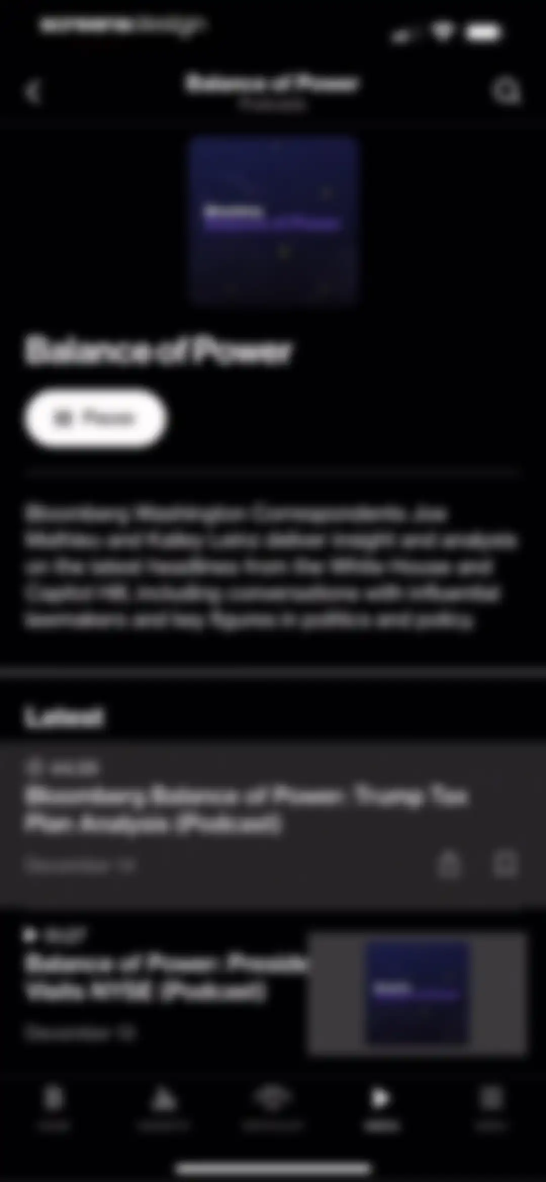 Bloomberg: Business News Daily screen 64