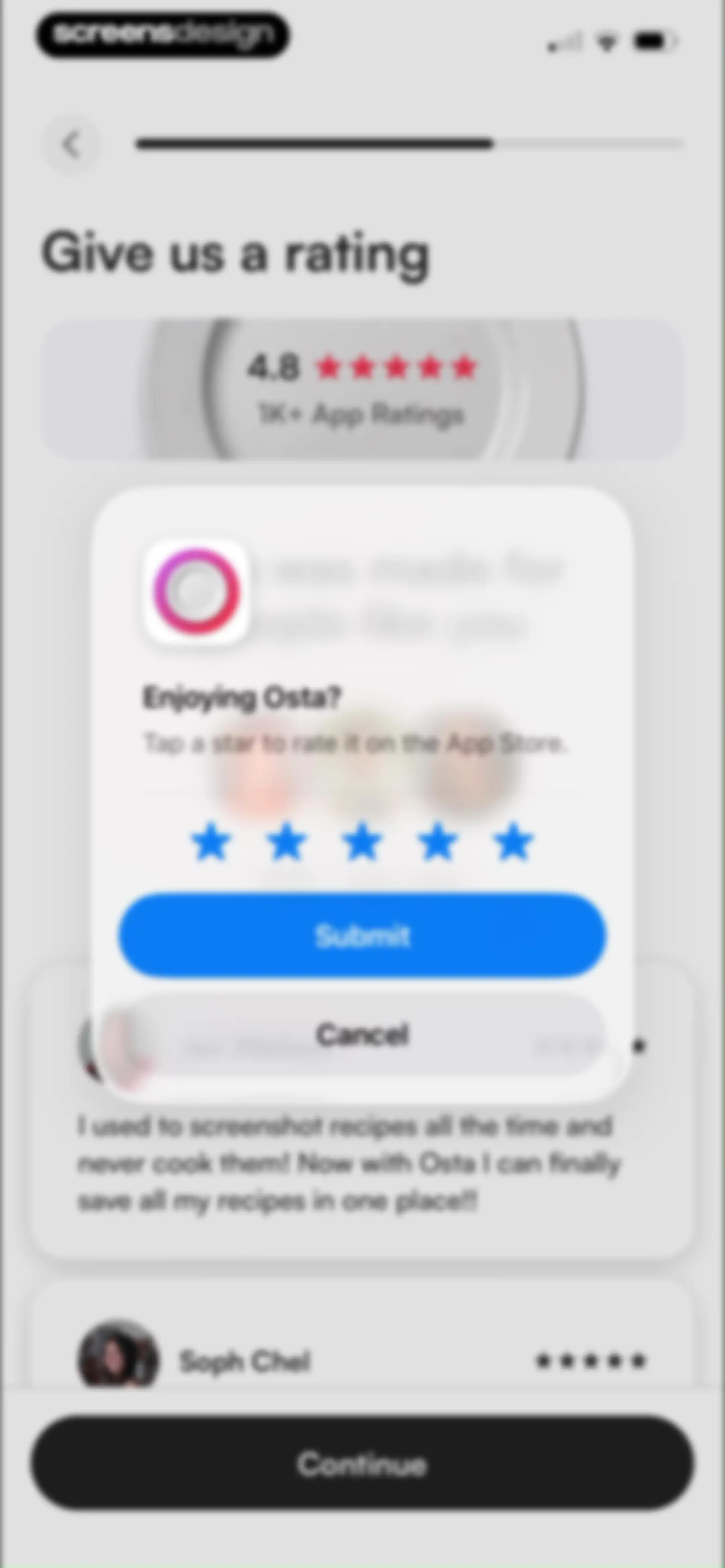 Osta: Save & Share Recipes screen 20
