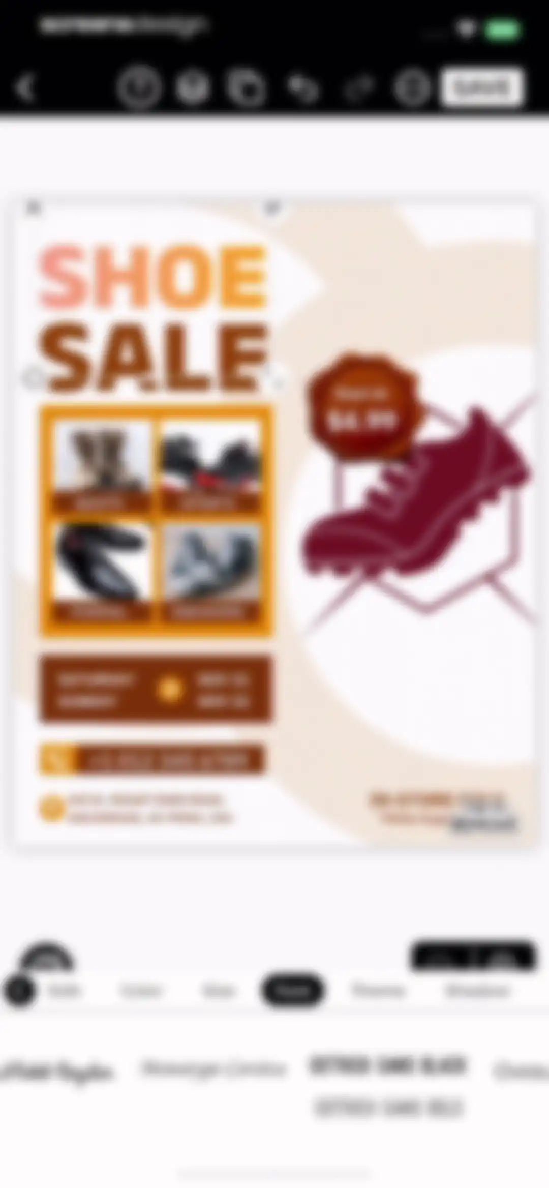 Flyer Maker + Poster Maker screen 19
