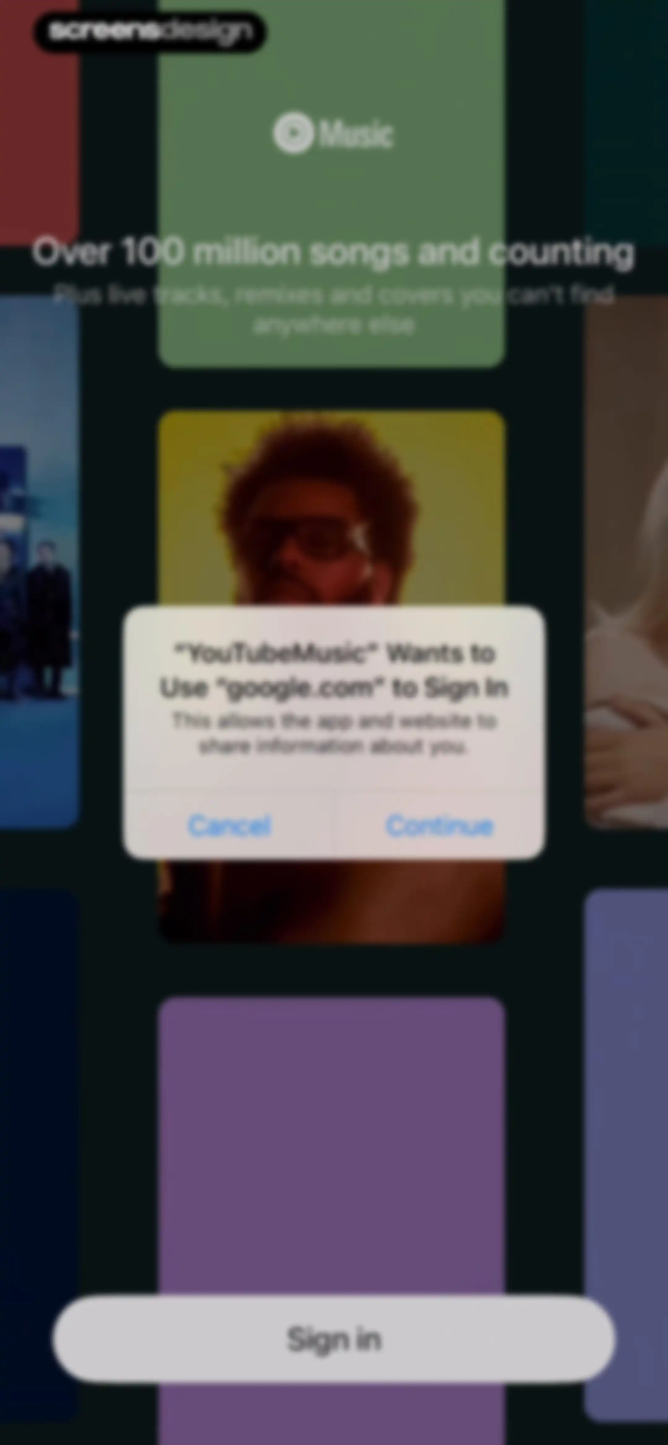 YouTube Music screen 4