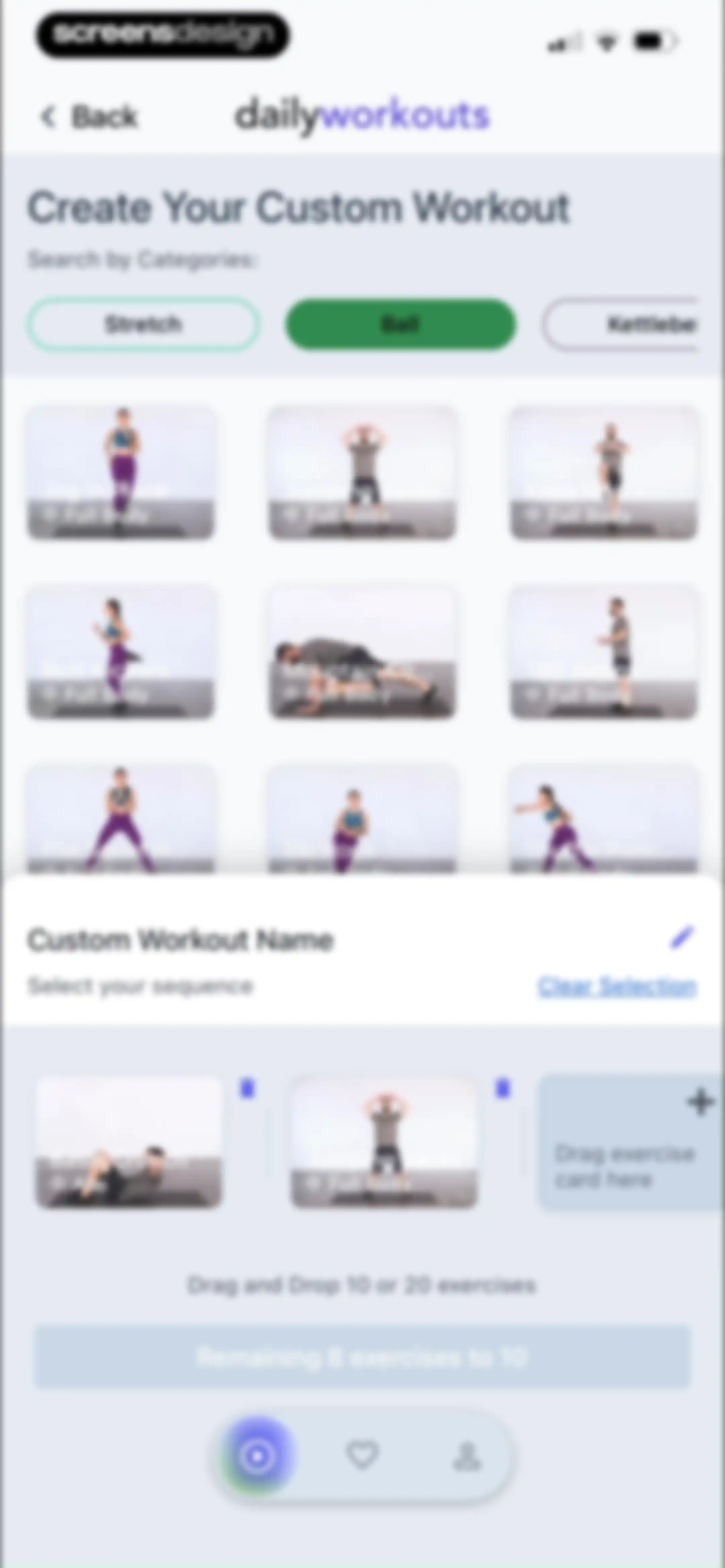 Daily Workouts - Home Fitness screen 34