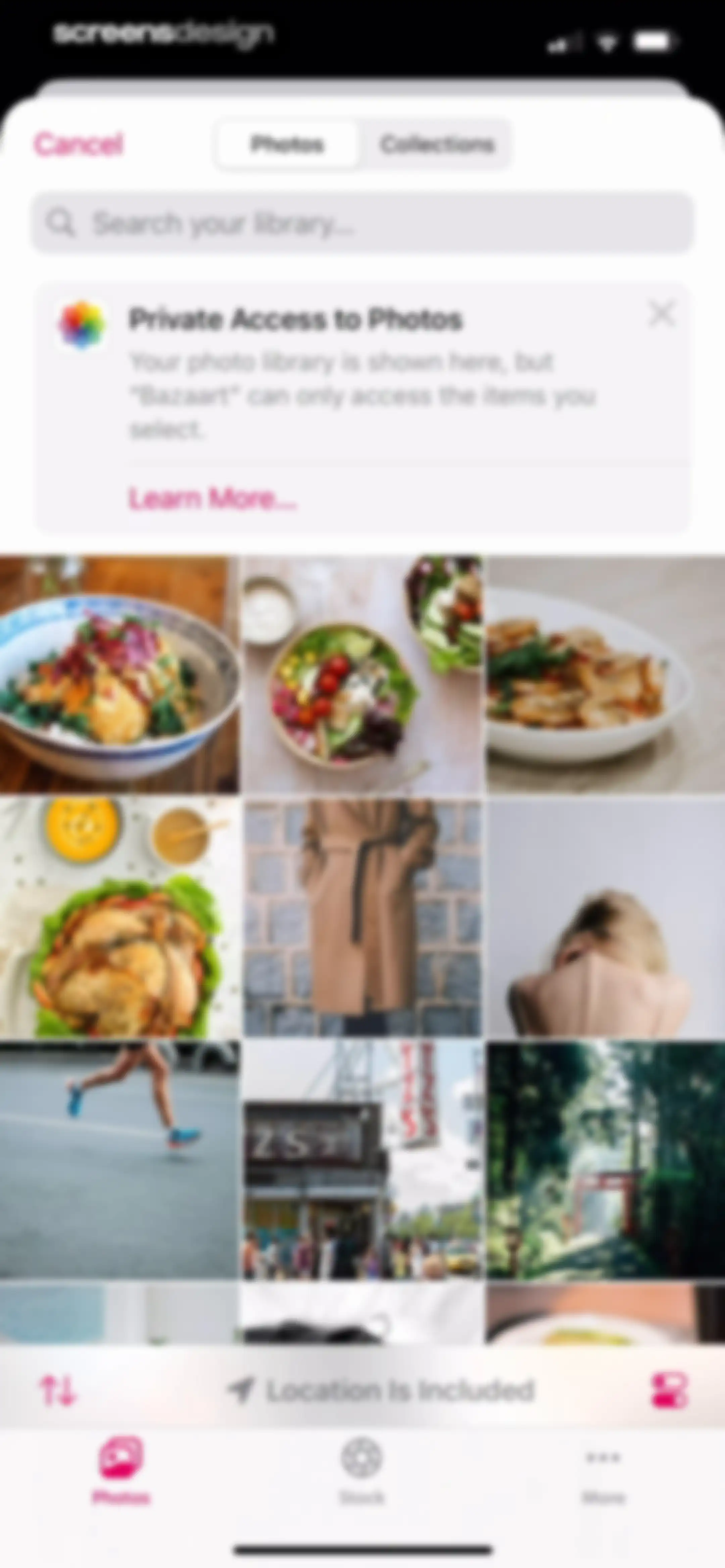 Bazaart AI Photo Editor Design screen 44