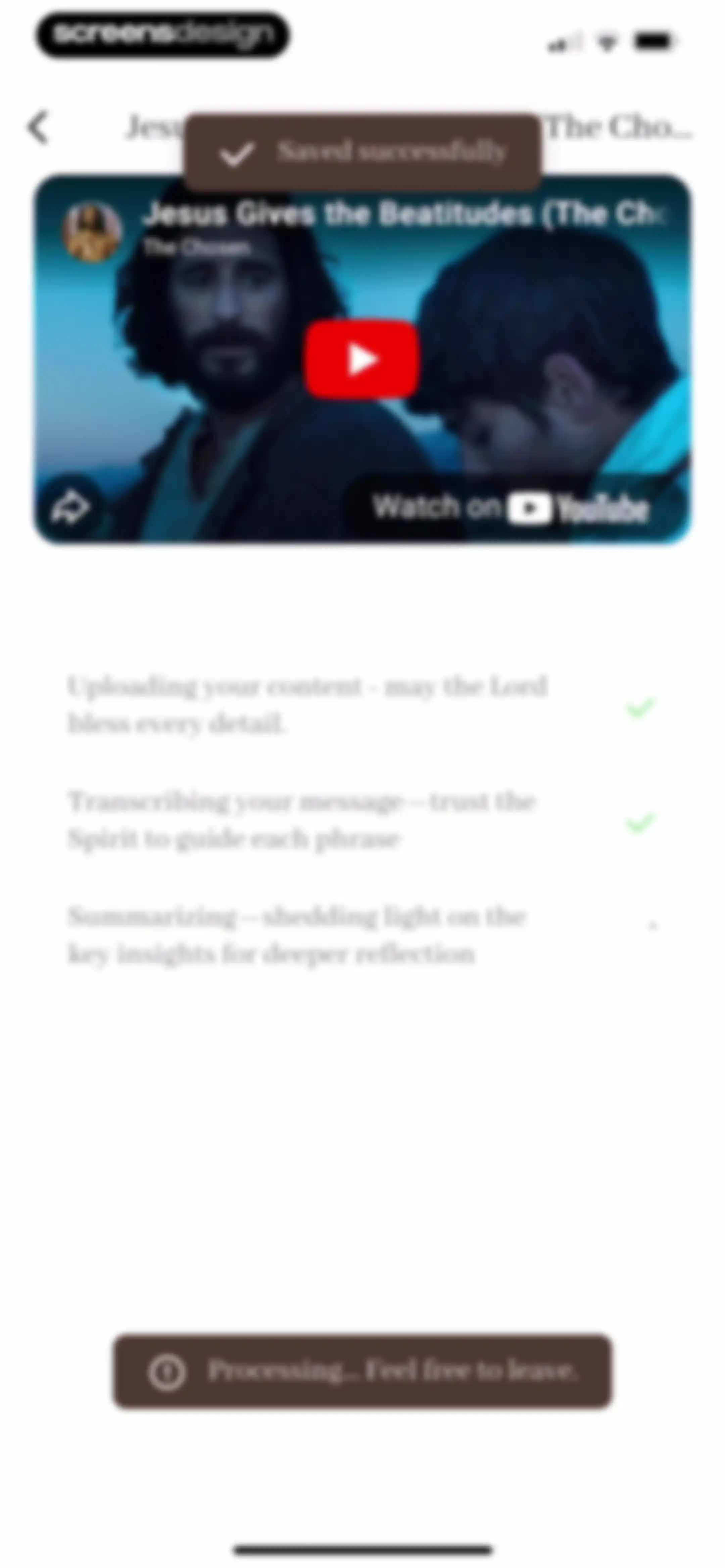Bible Note: Sermon Notes screen 56