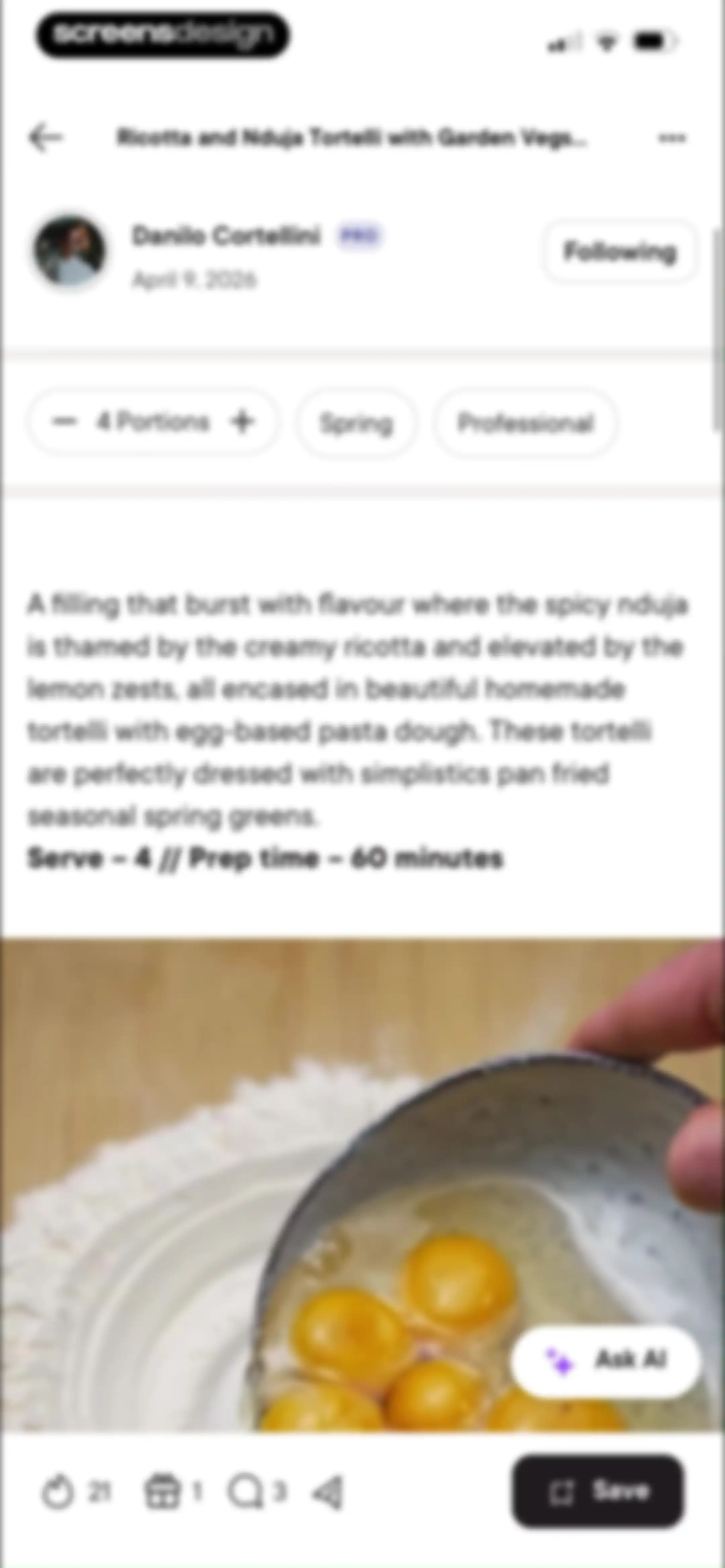 Gronda: Recipes for Chefs screen 29