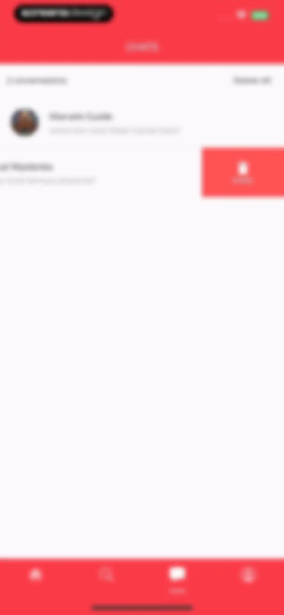 CHAI: Social AI Platform- Chat screen 42
