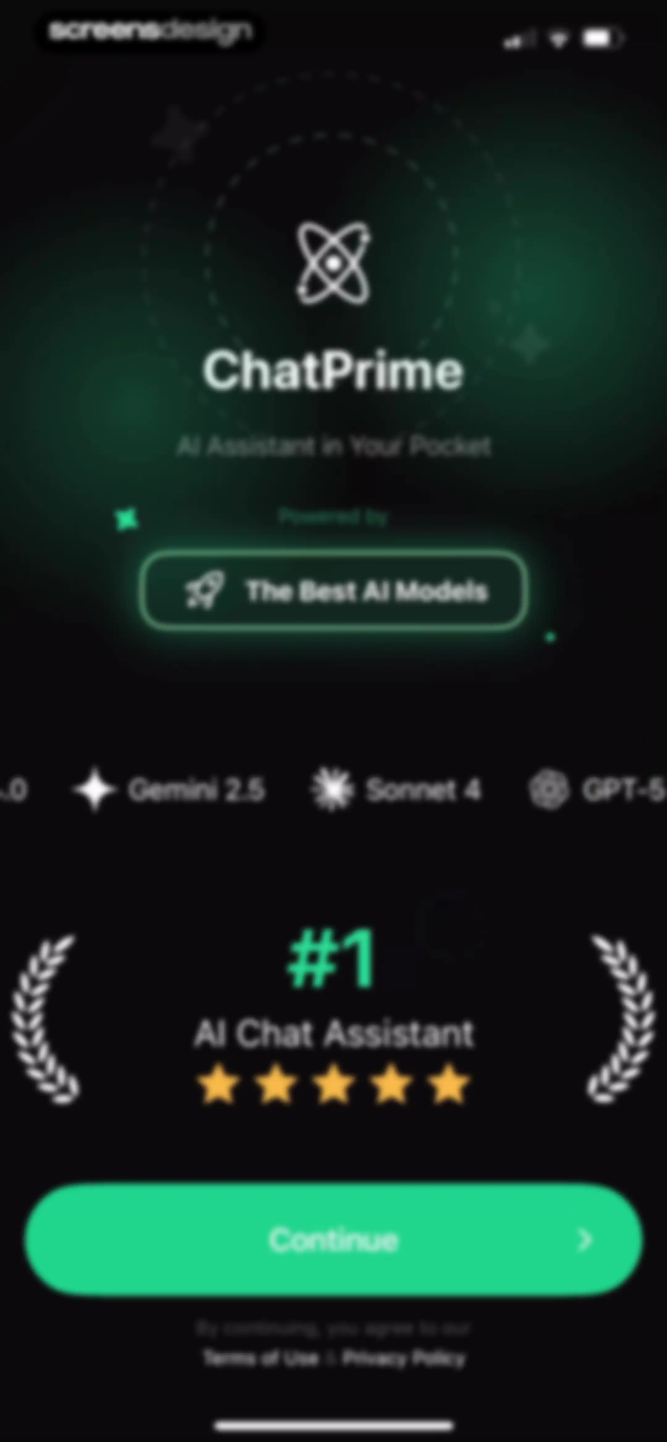 Chatbot AI Assistant ChatPrime screen 3