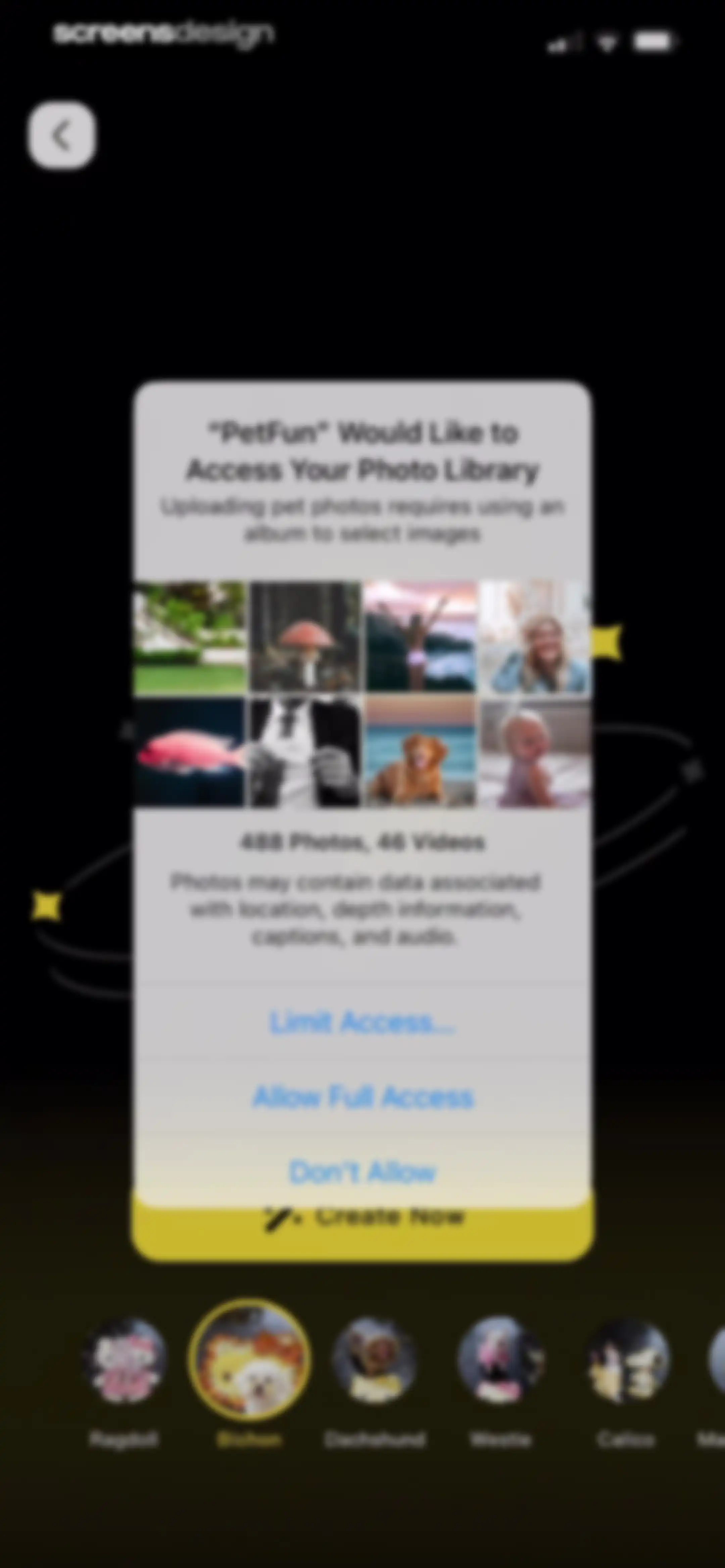 PetFun-Pet Talk & Camera screen 28