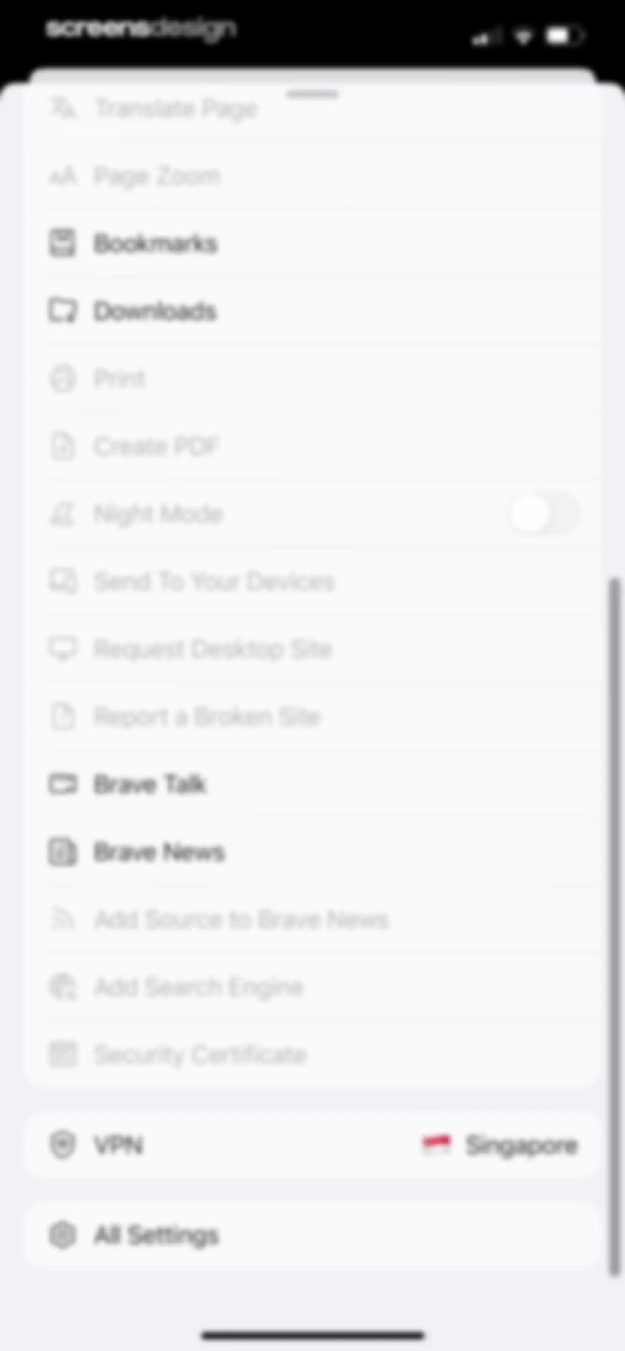 Brave Browser & Search Engine screen 104