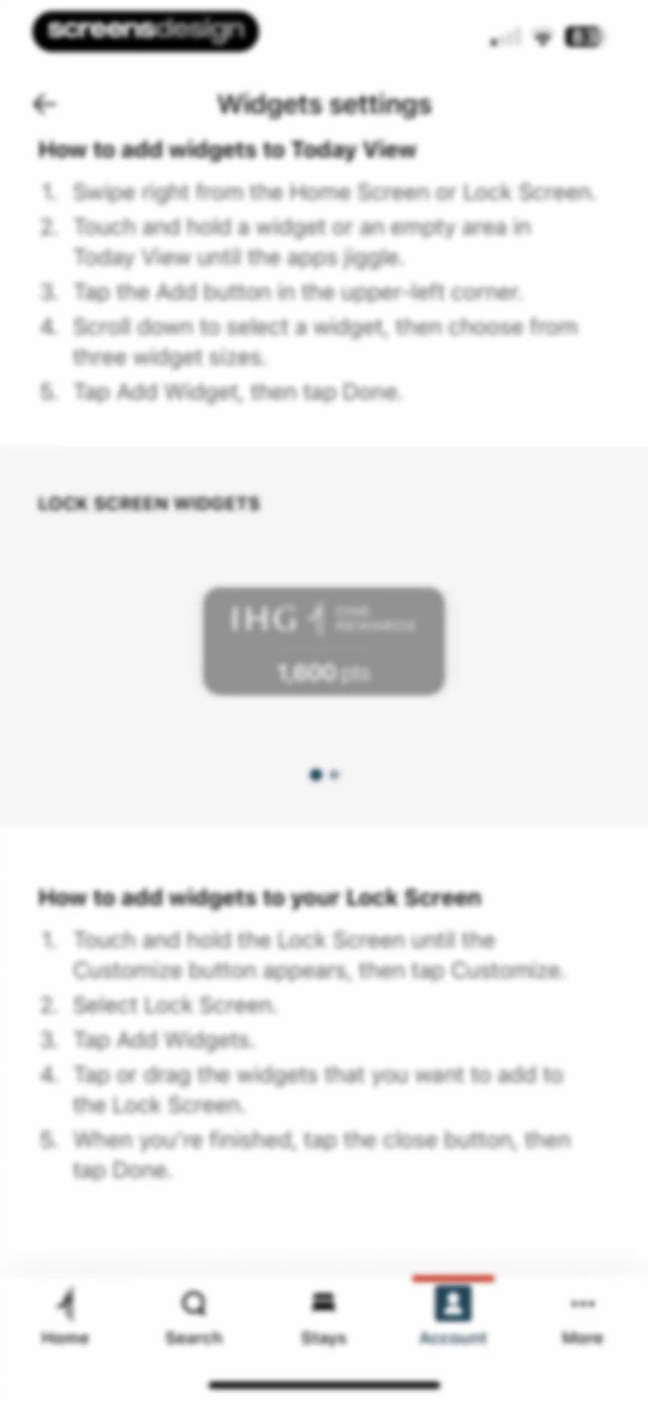 IHG One Rewards: Book Hotels screen 178