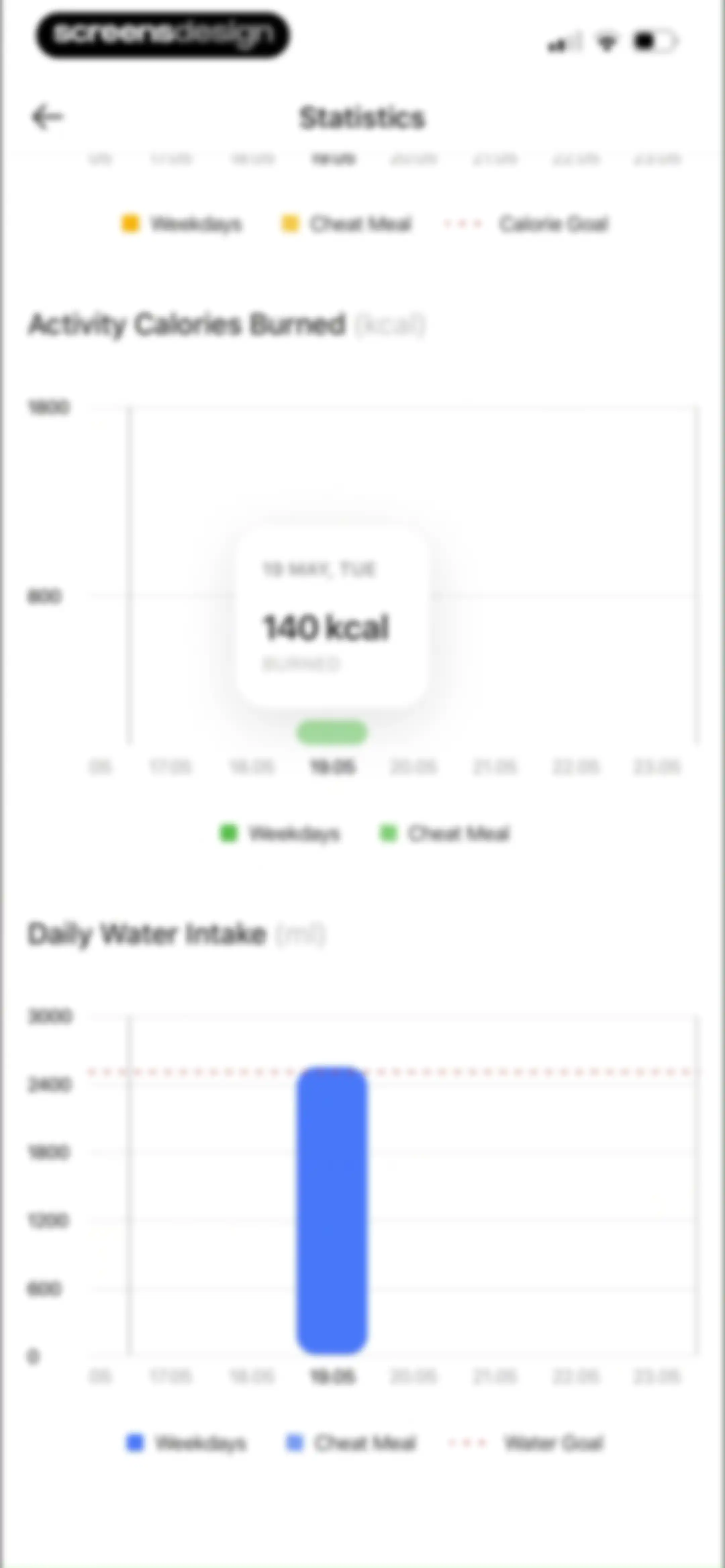 Calz - Calorie Counter AI screen 133