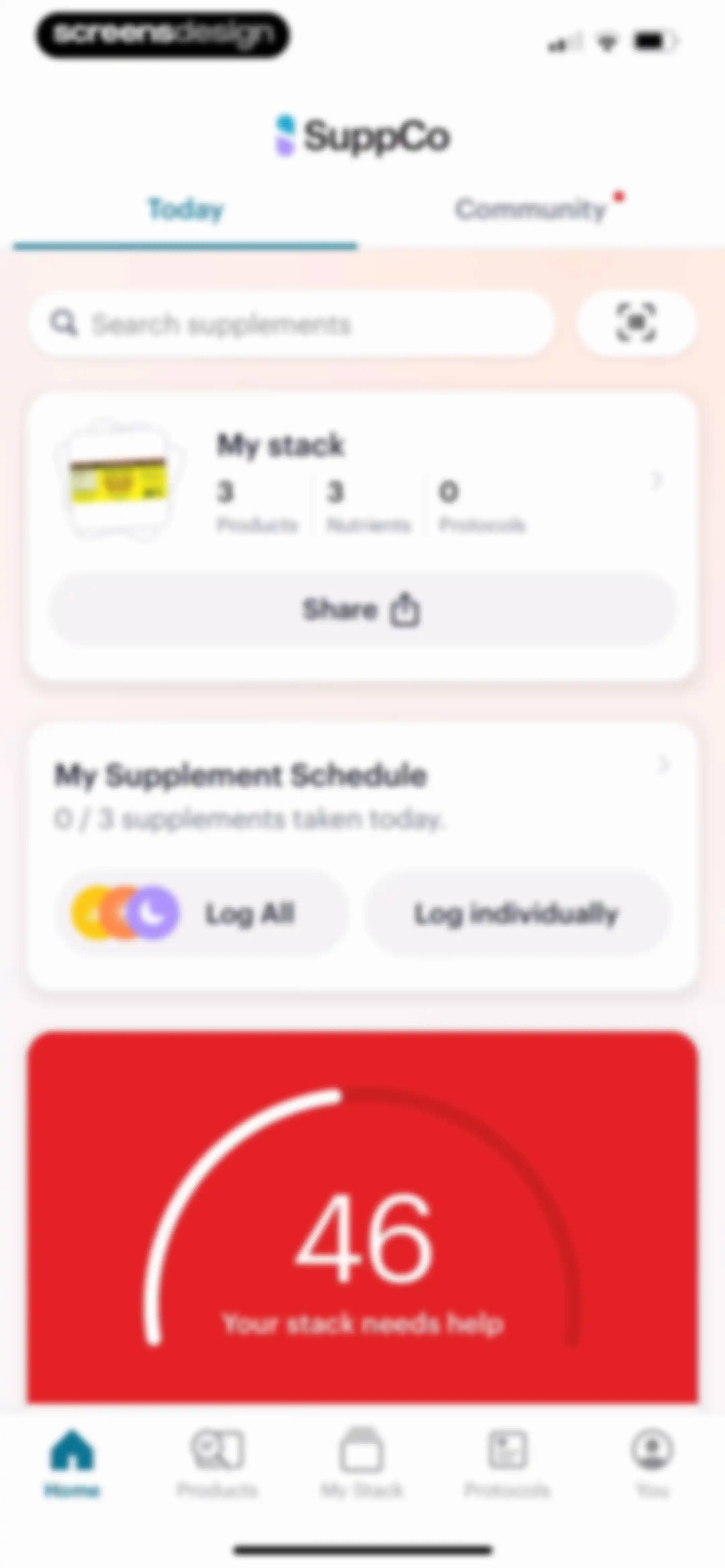 SuppCo: Supplement Scanner screen 77