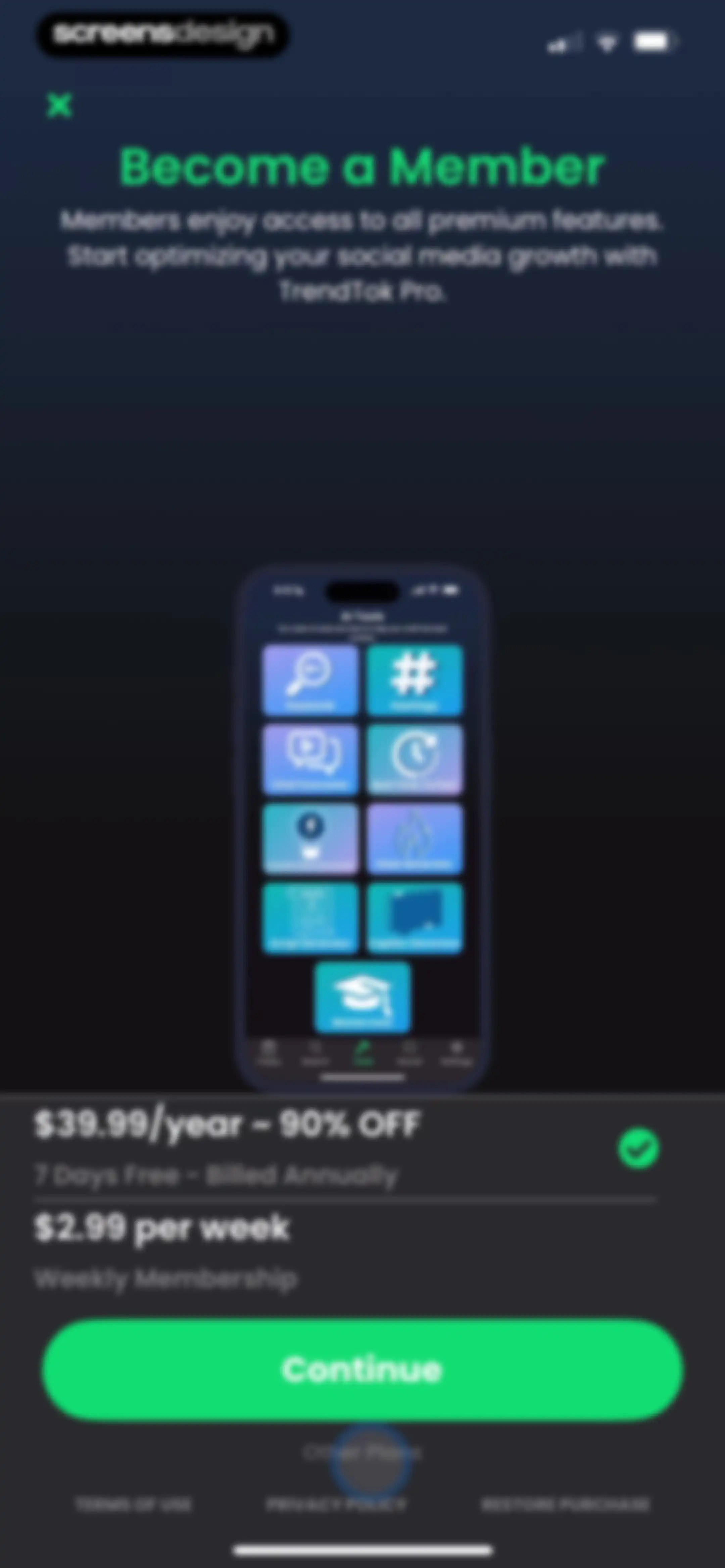 TrendTok Analytics & Tracker screen 20