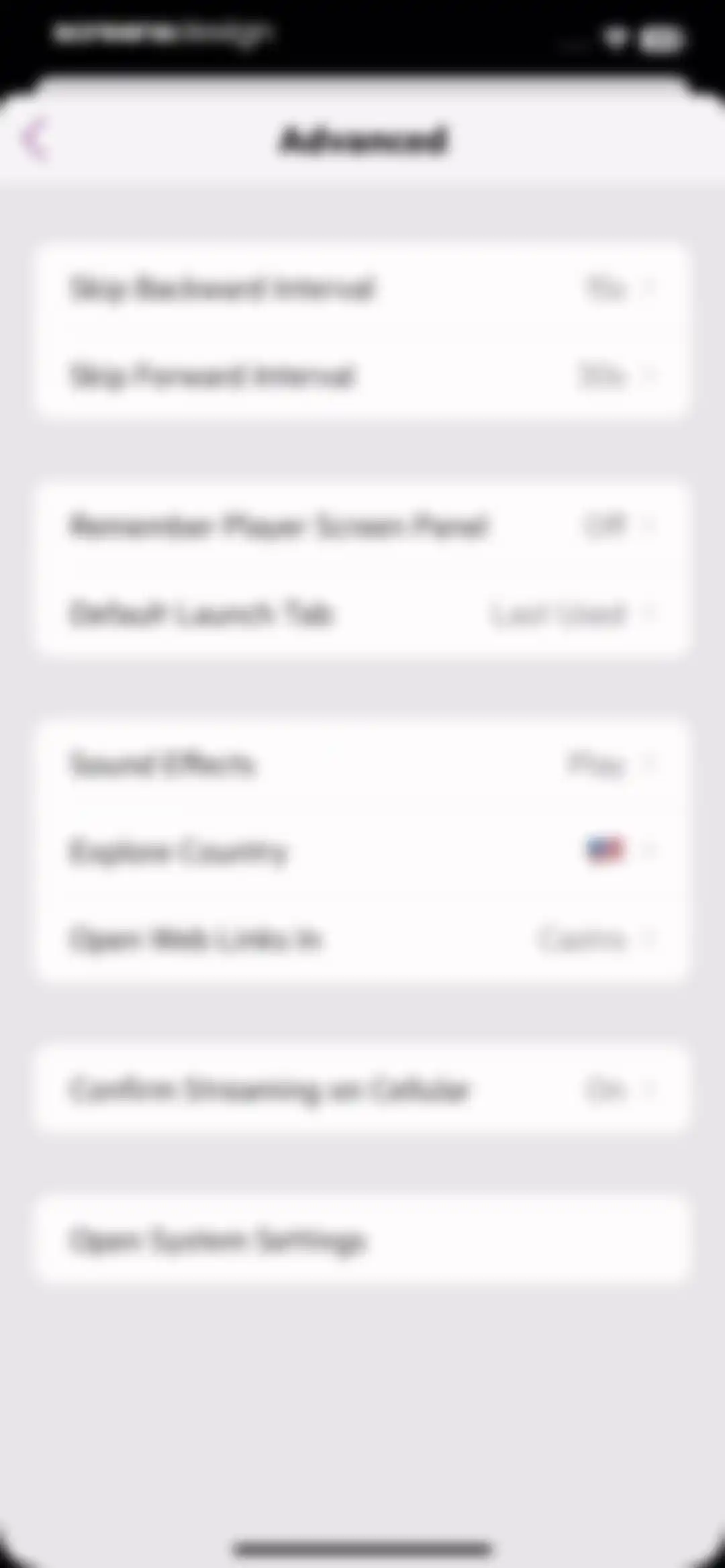 Castro: Podcast App & Player screen 111