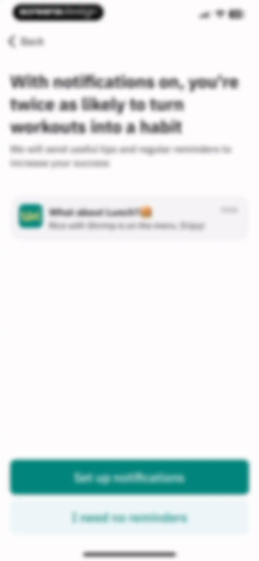 Unimeal: Fasting and Diet screen 21