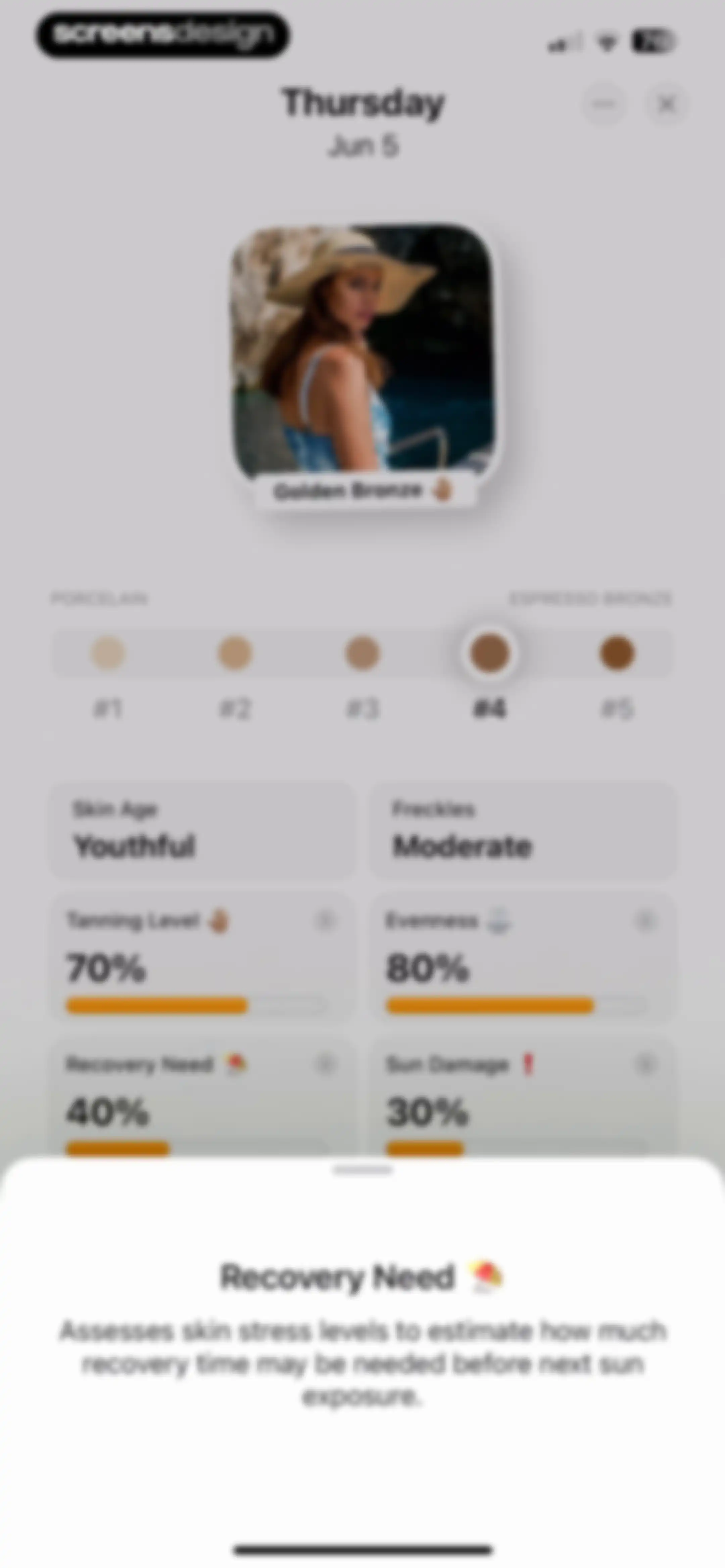 SunSafe: UV Index & Tanning screen 58