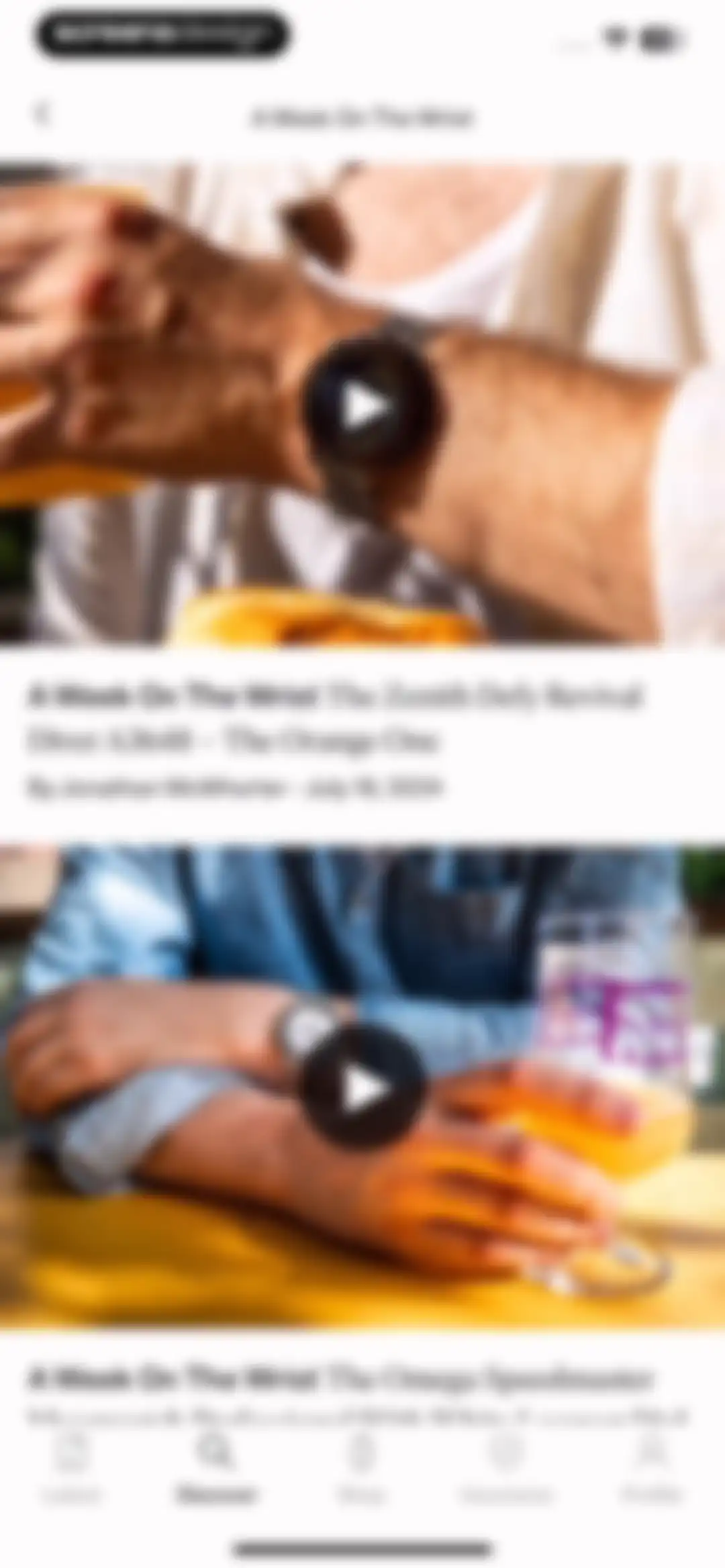 Hodinkee: All Things Watches screen 24