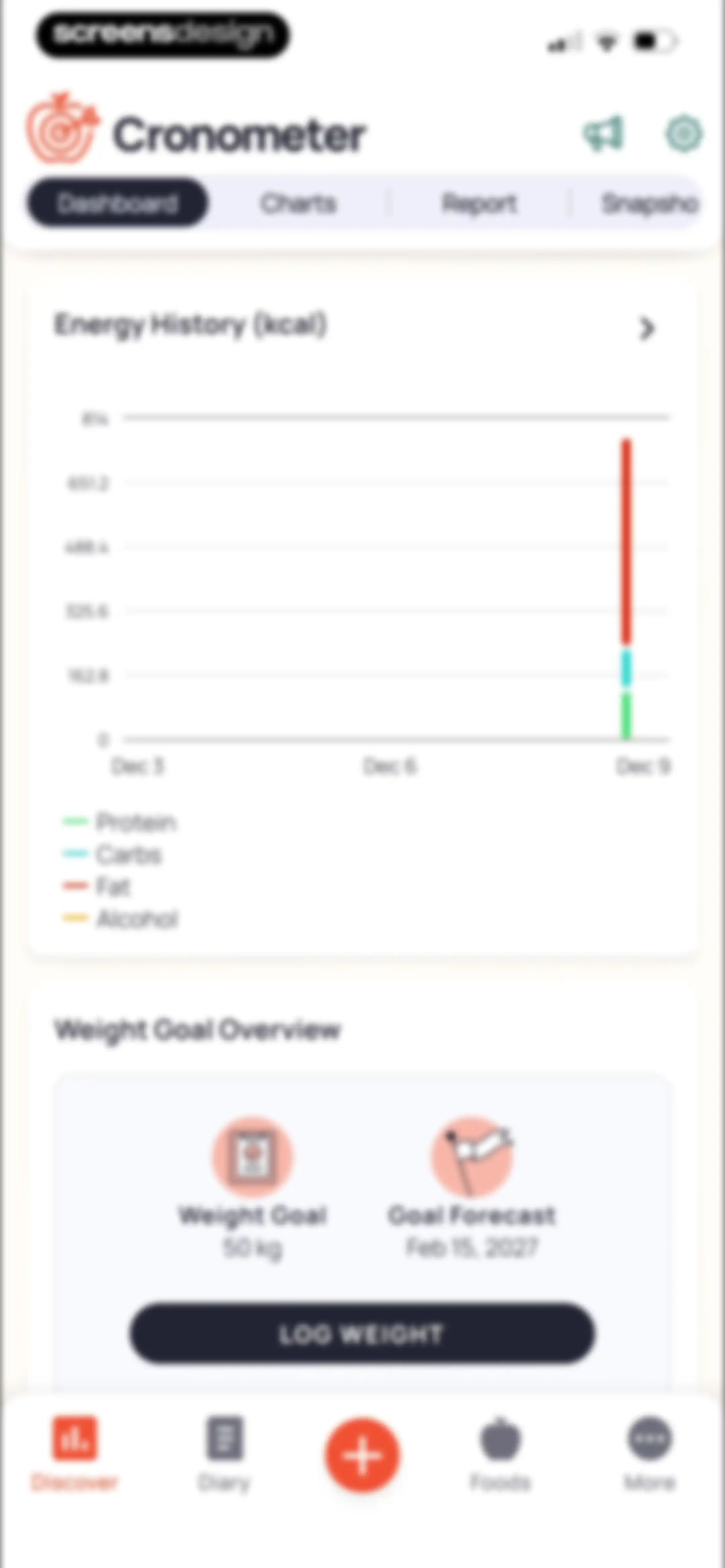 Cronometer: Calorie Counter screen 73