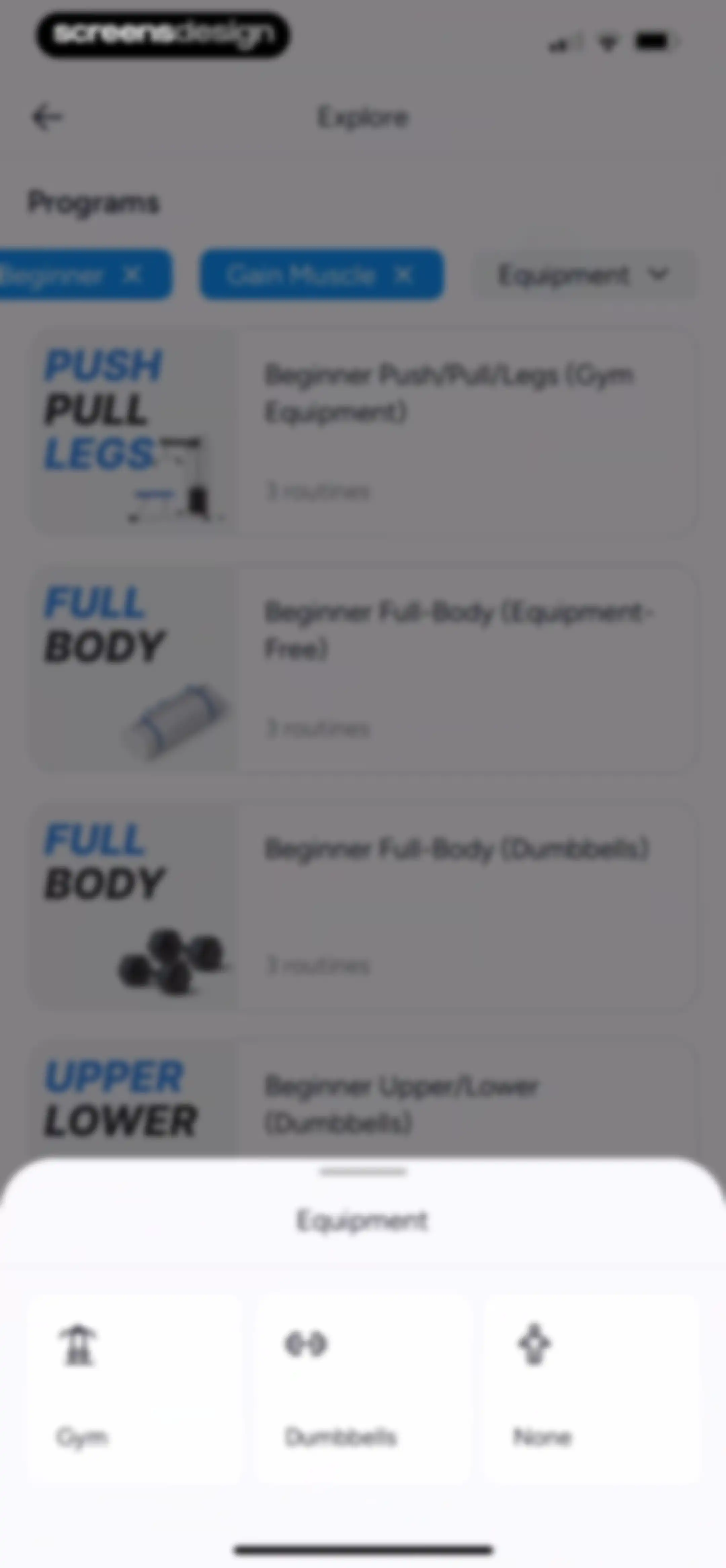 Hevy - Workout Tracker Gym Log screen 134