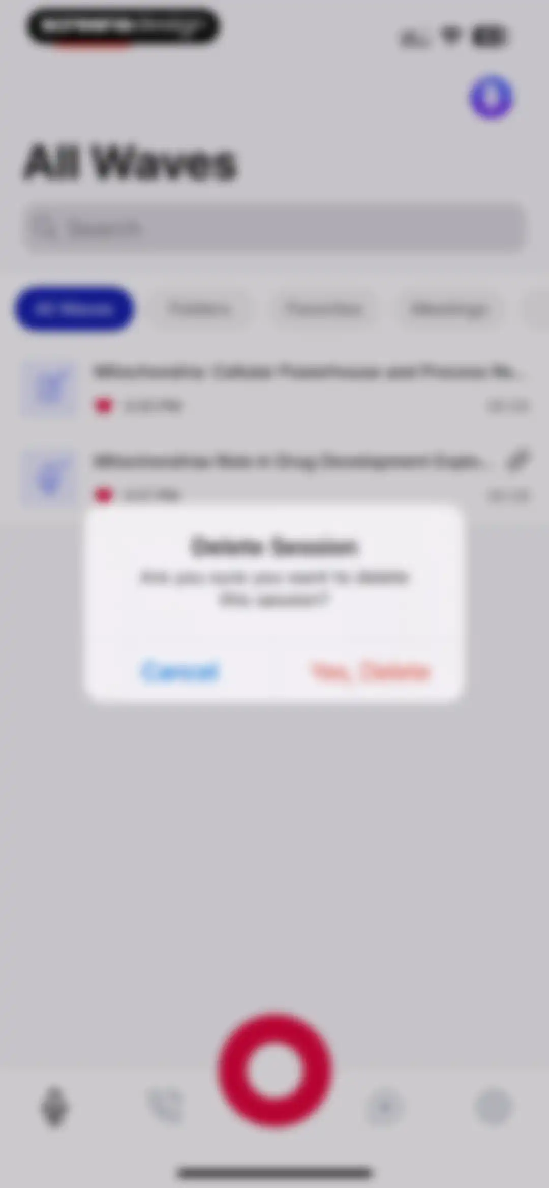 Wave AI Note Taker & Recorder screen 59