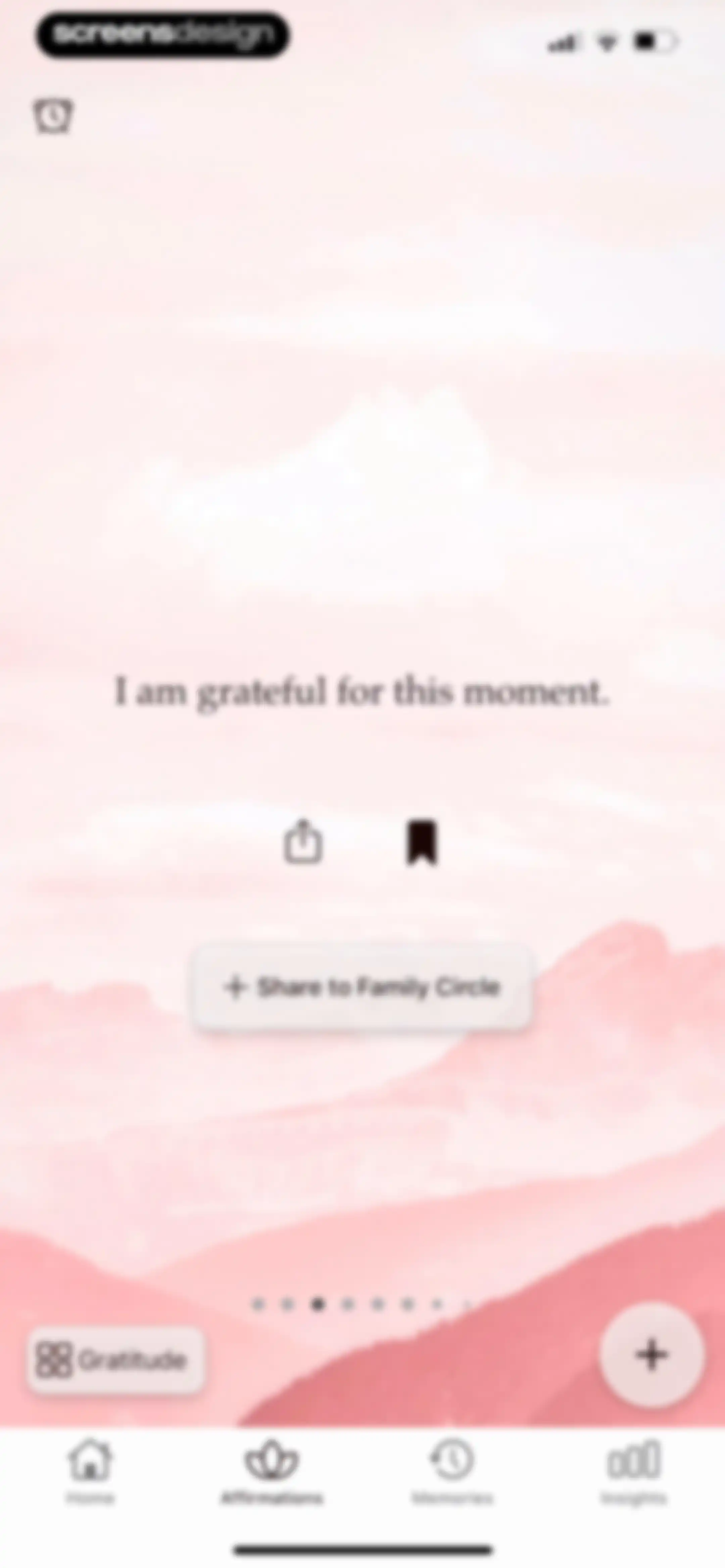 Gratitude Plus – Journal screen 92