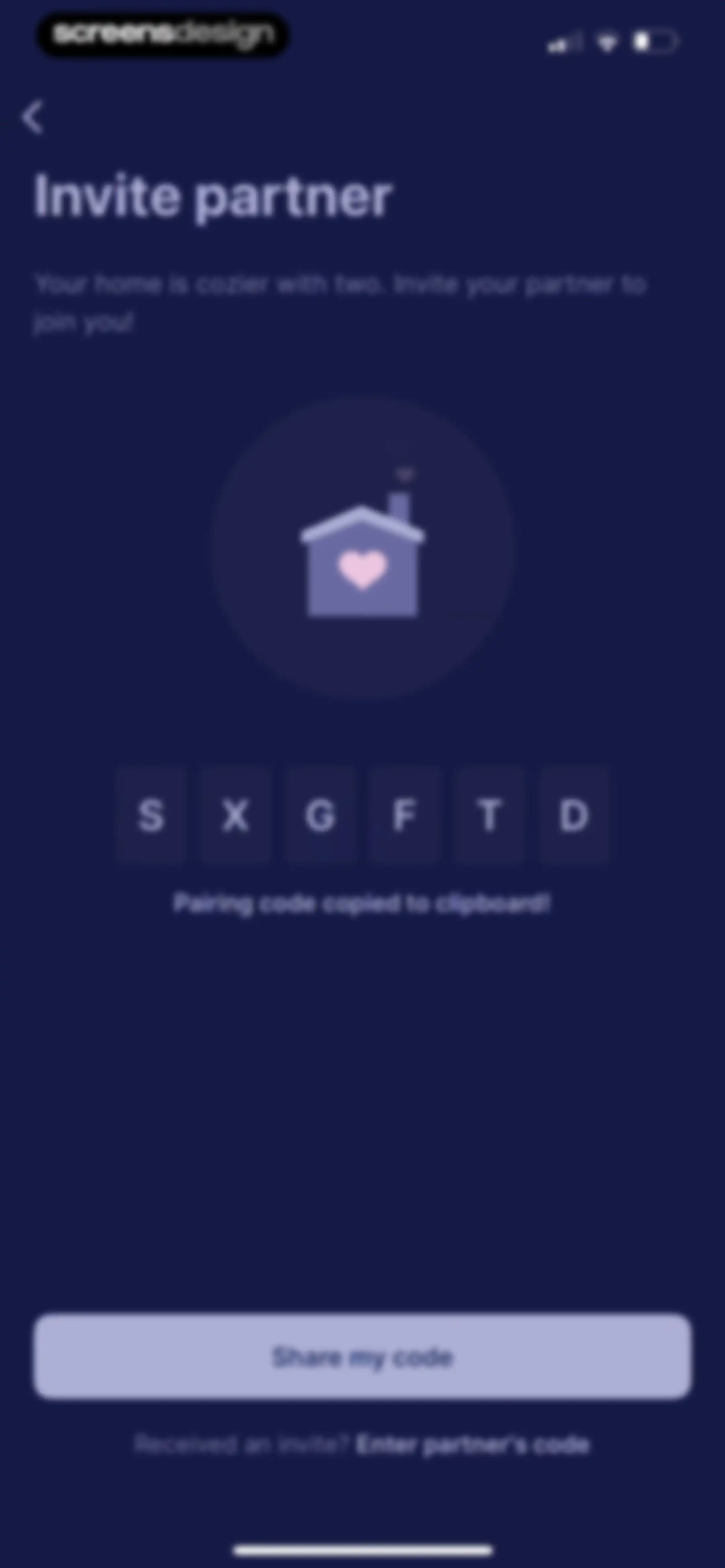 Cozy Couples: Relationship App screen 44