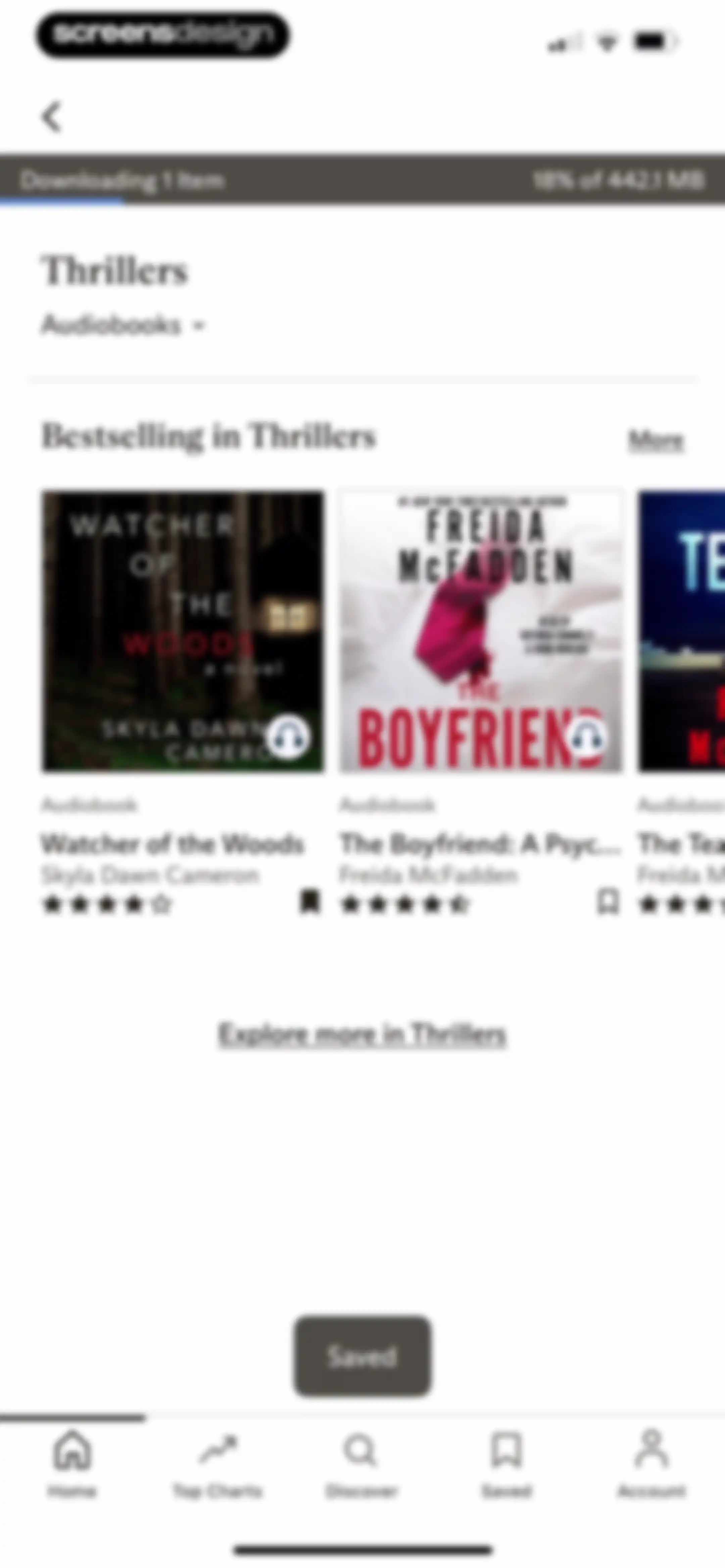 Everand: Audiobooks & Ebooks screen 32