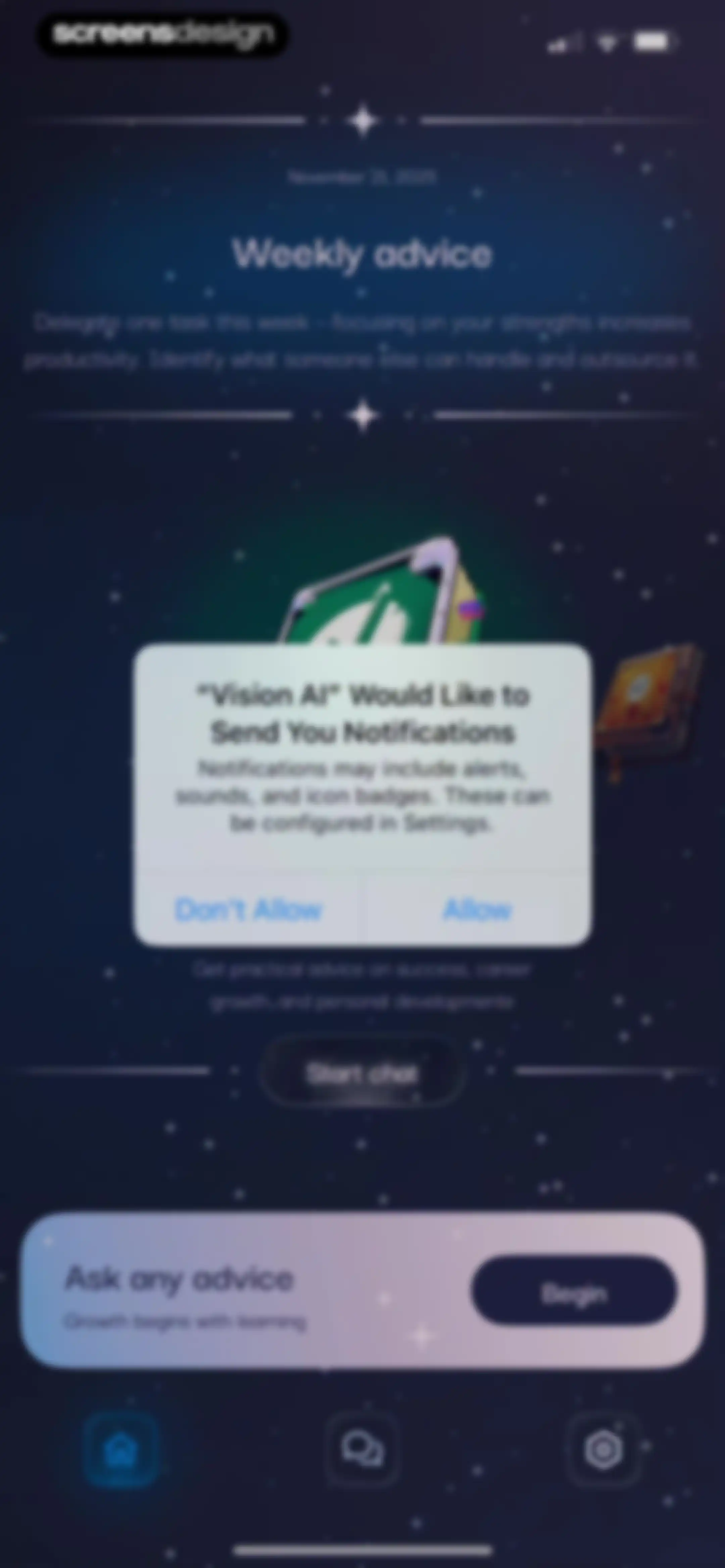Vision AI - Advice Chat screen 8