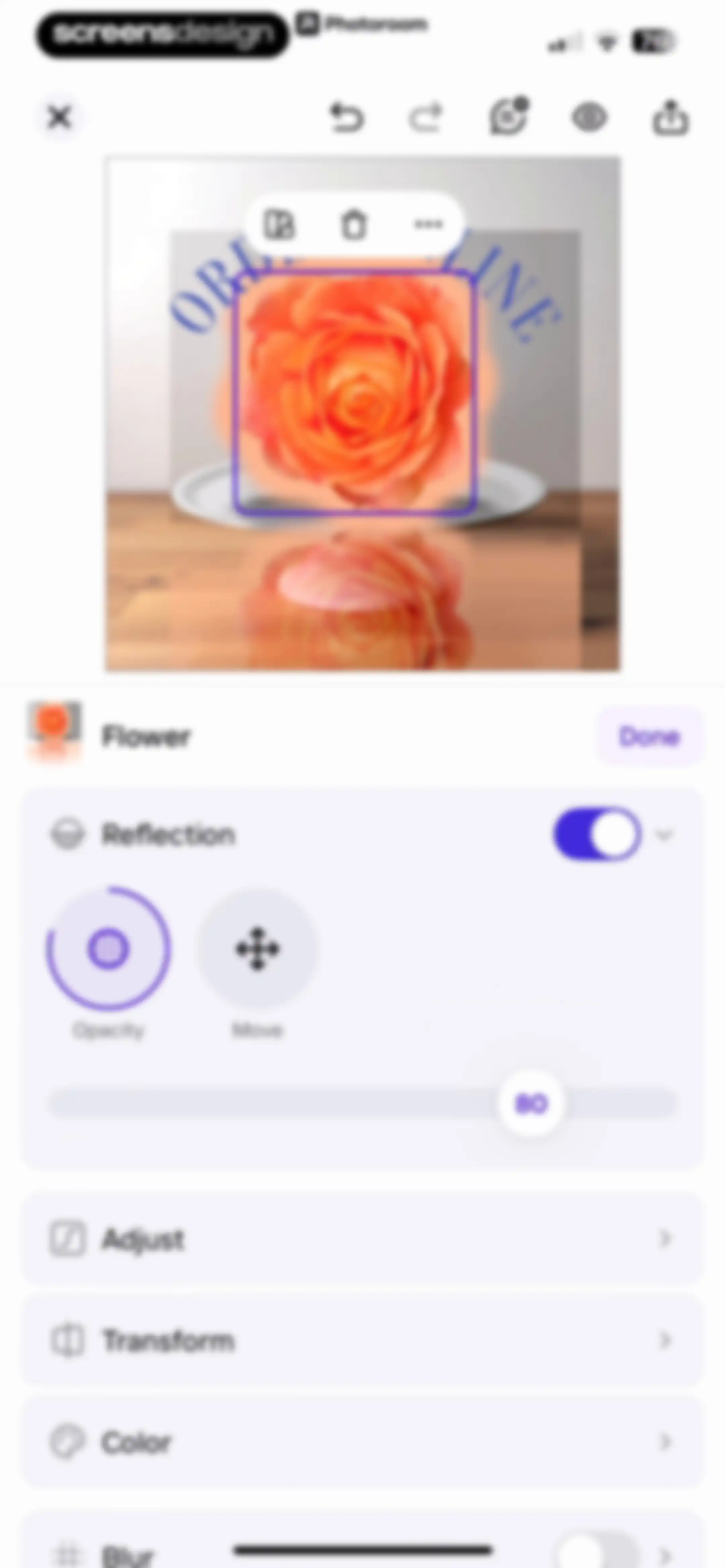Photoroom: AI Photo Editor screen 78