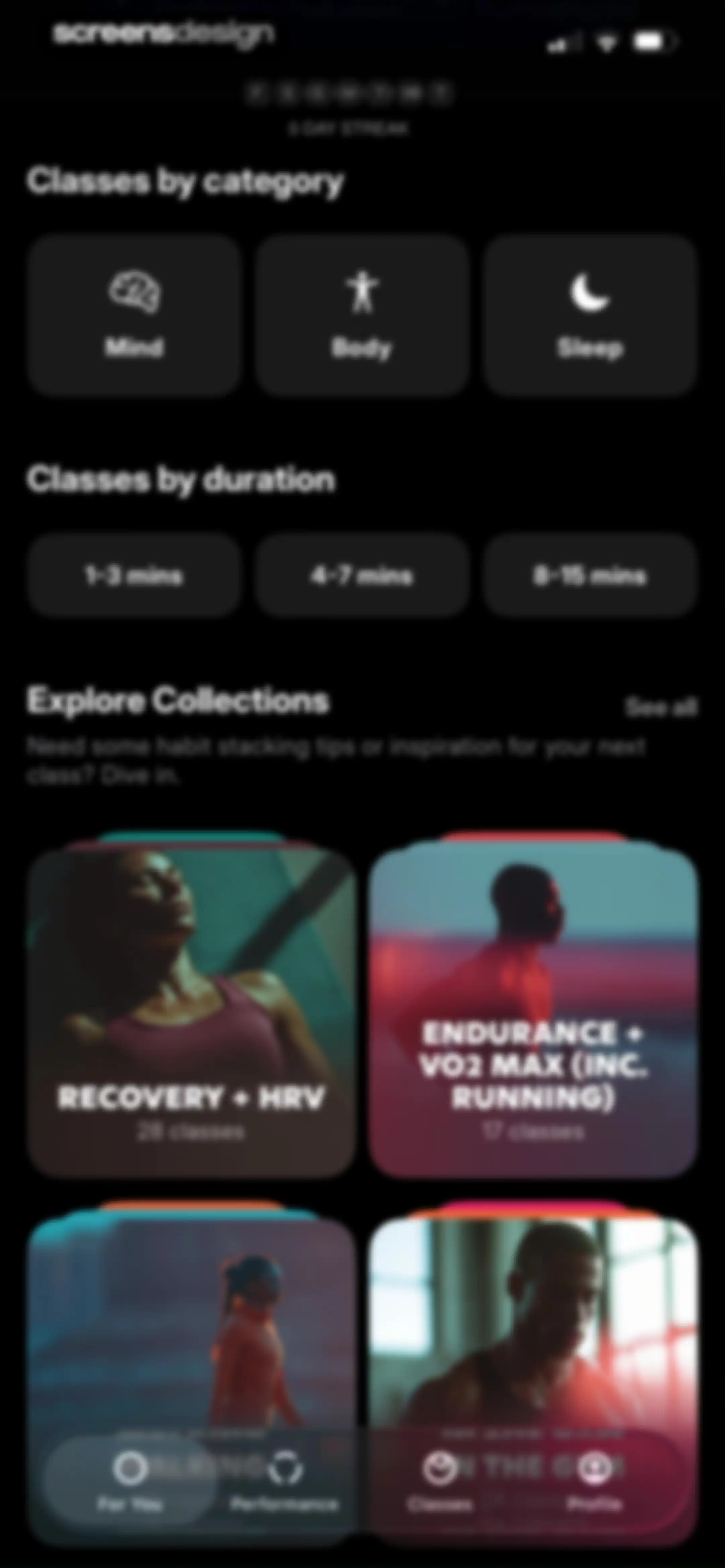 FivePointFive: Breathwork screen 92