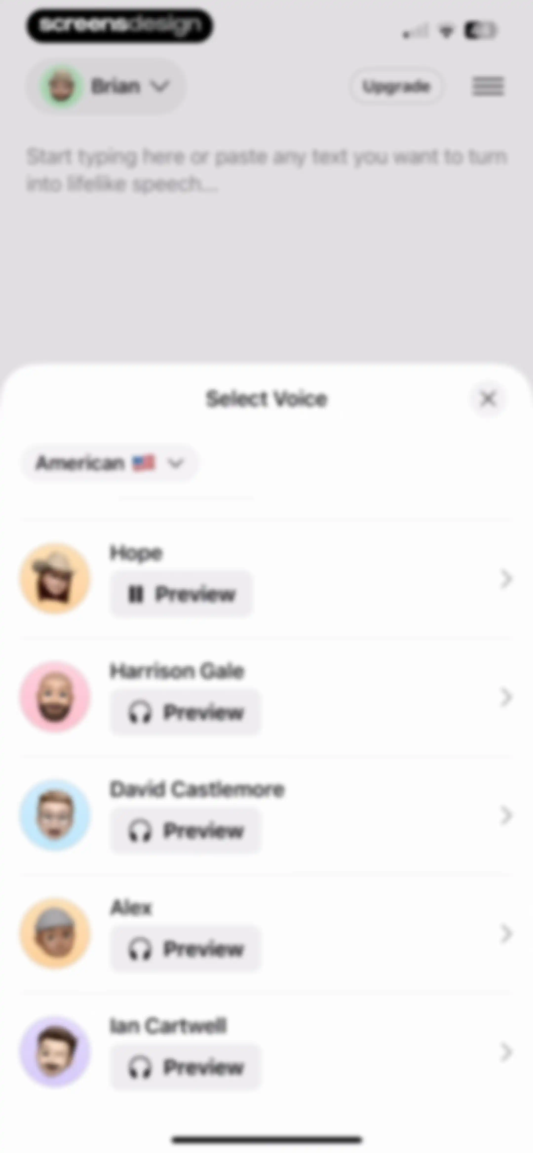 Labs AI : Text to Speech screen 5