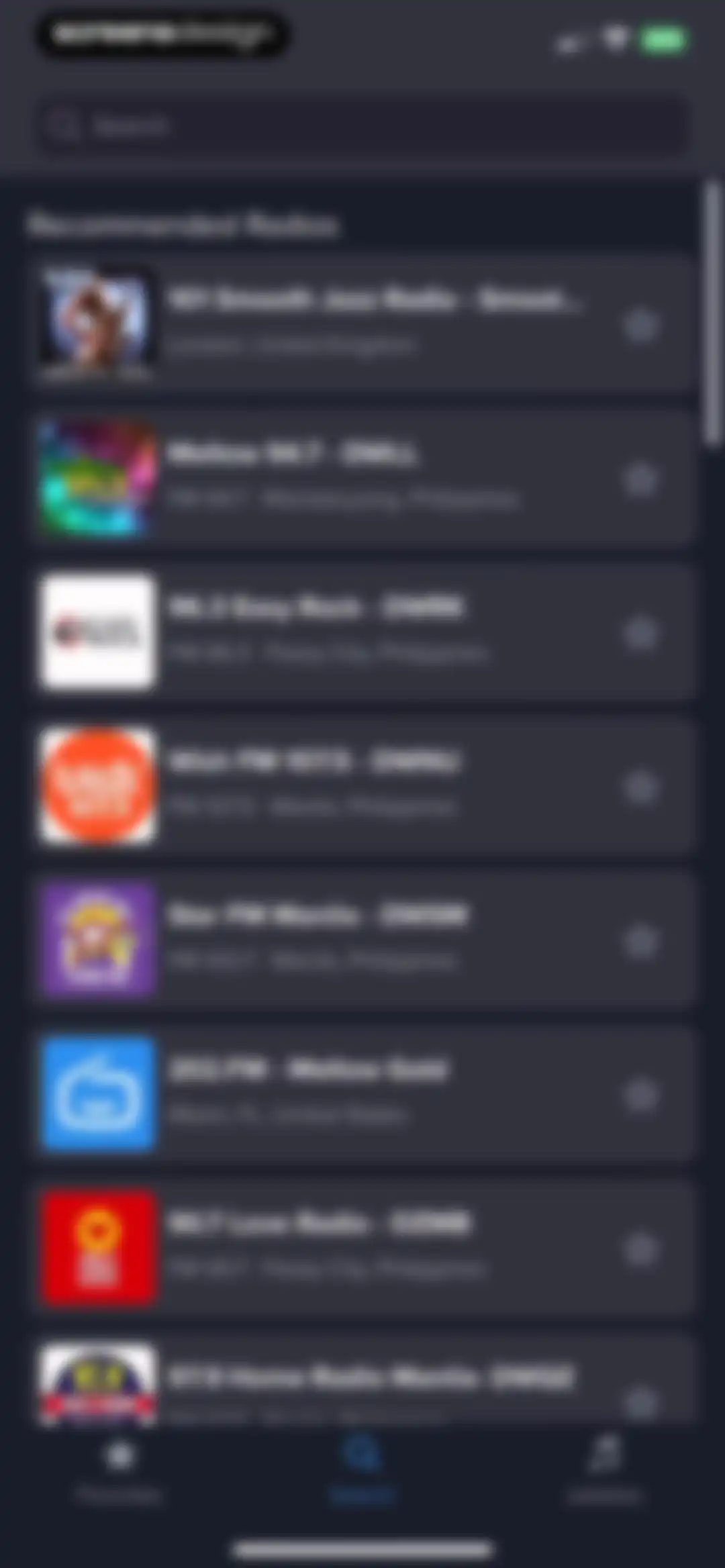 Simple Radio - FM AM Stations screen 5
