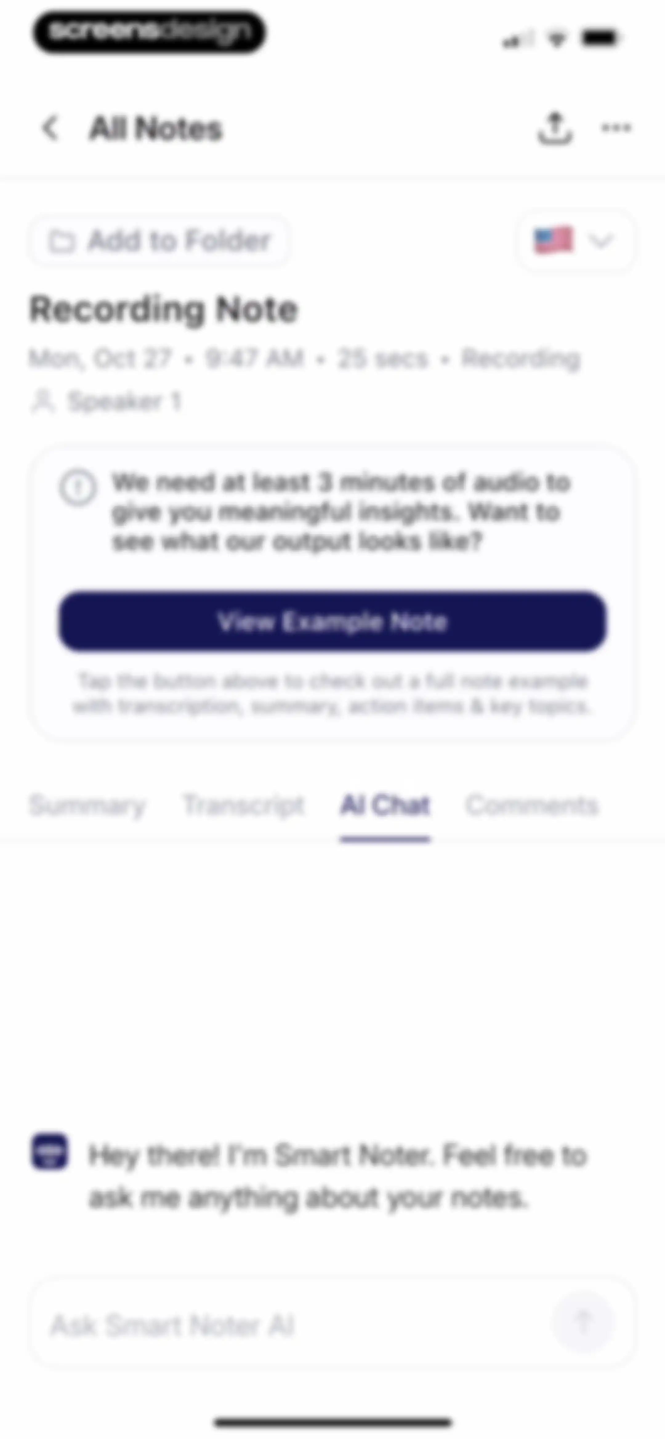 Smart Noter - AI Note Taker screen 40
