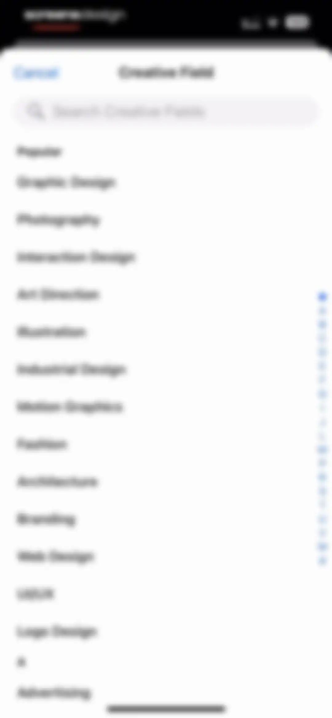 Behance – Creative Portfolios screen 12