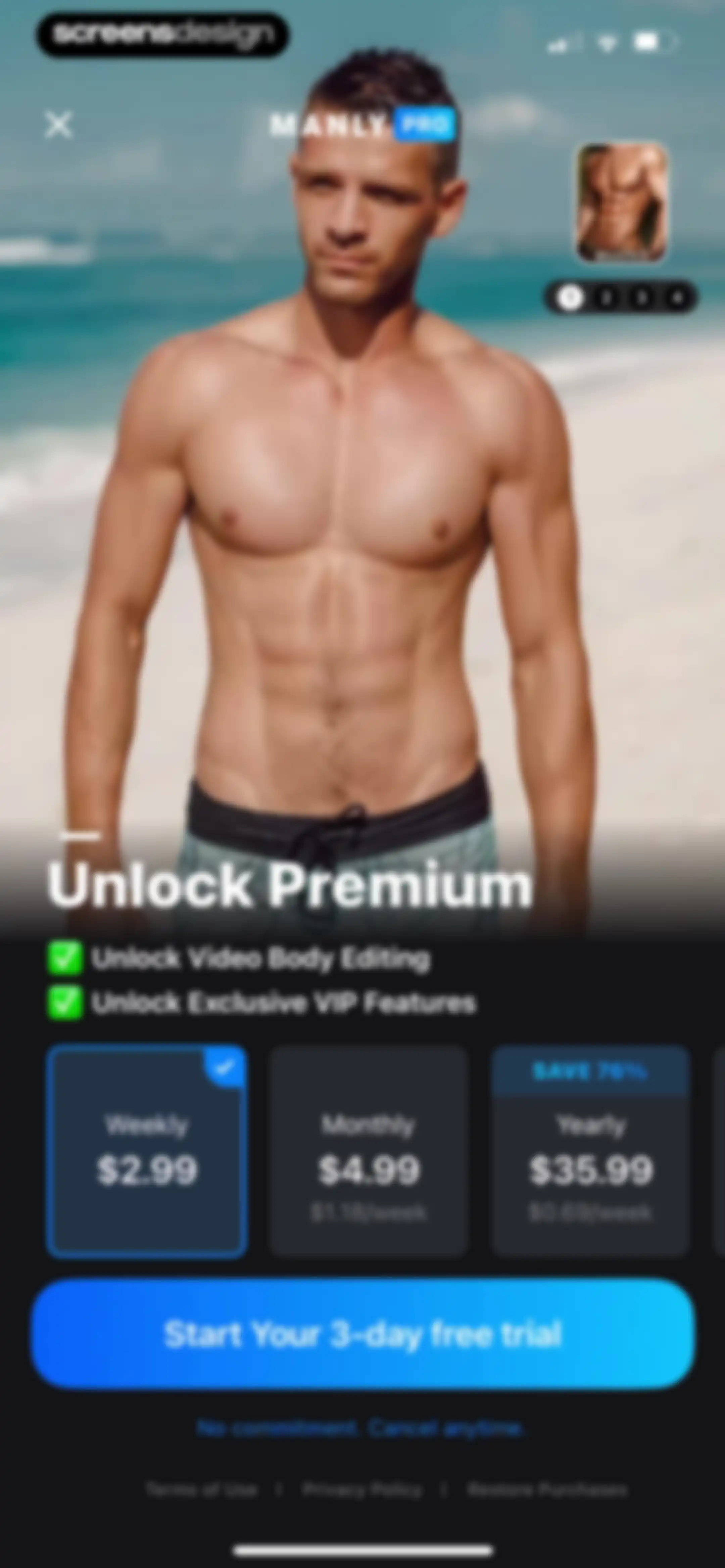 Manly - AI Photo Editor screen 11