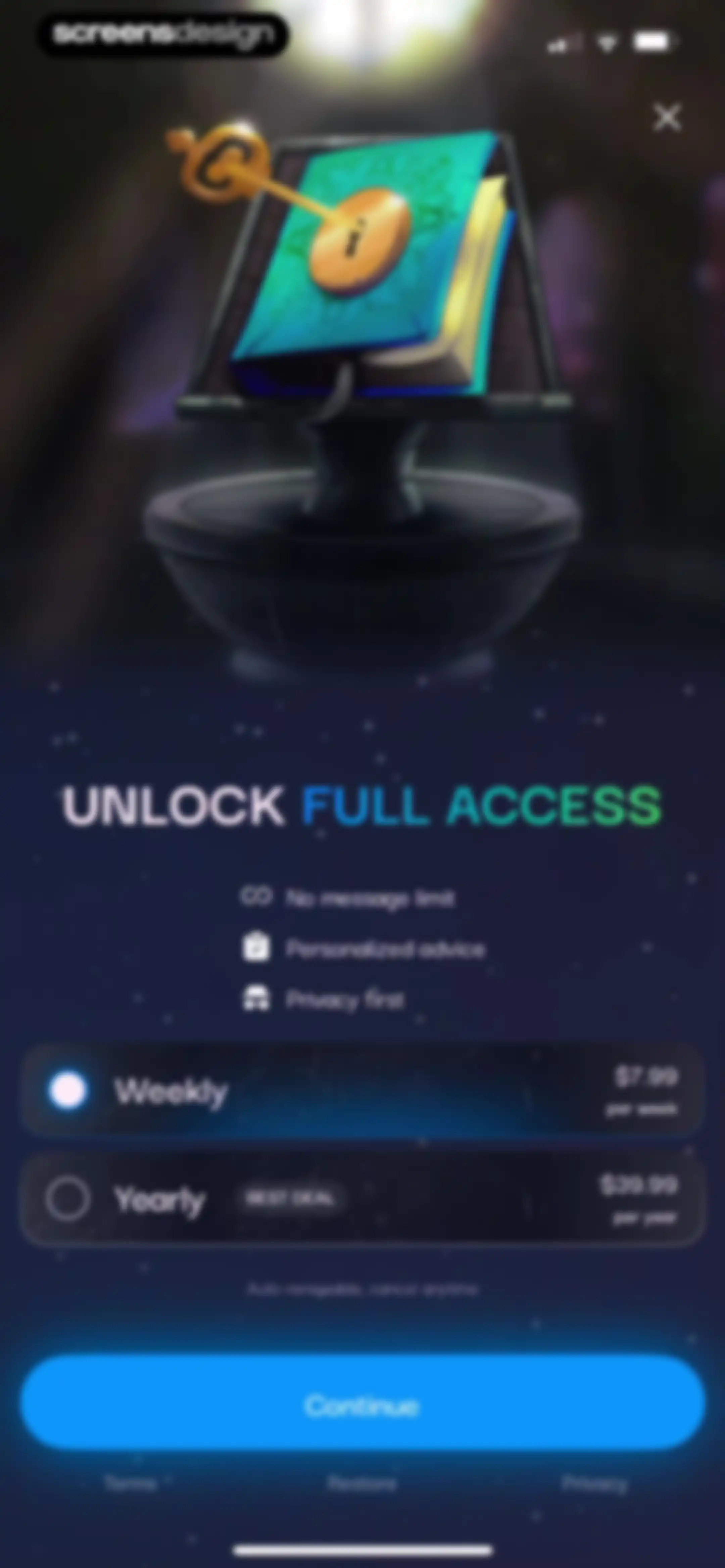 Vision AI - Advice Chat screen 7